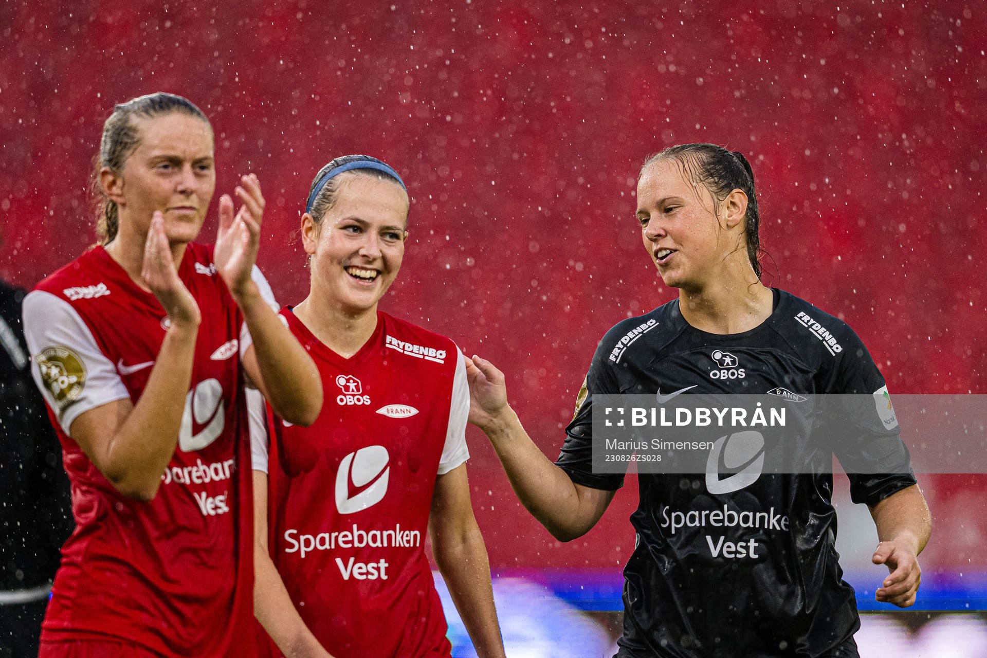 Joanna Tynnilä and Sandra Stavenes of Brann