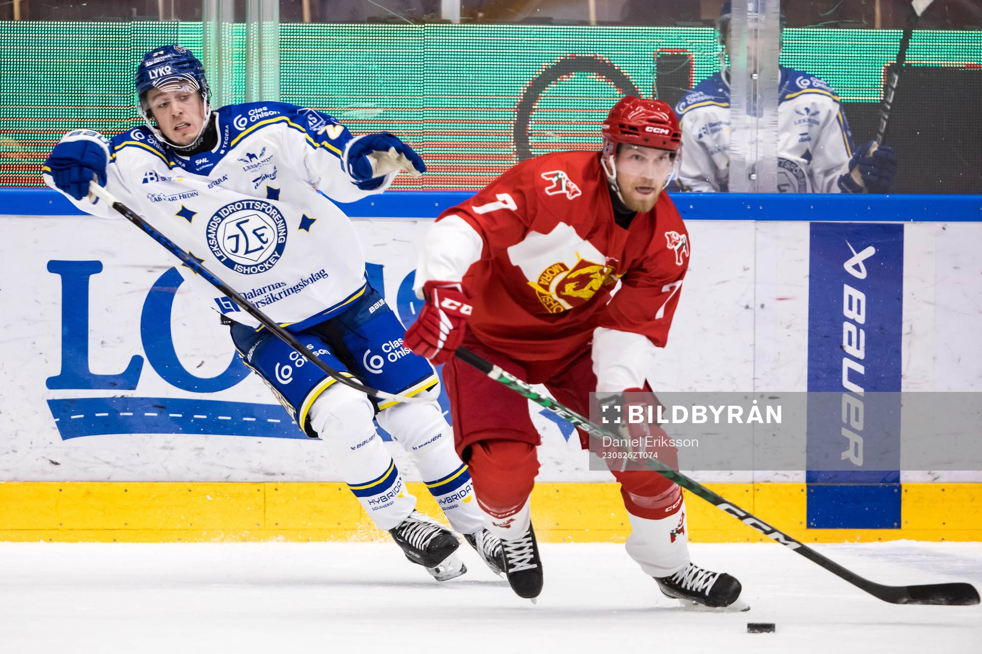 Leksands Arvid Eljas och Moras Andre Dahlqvist