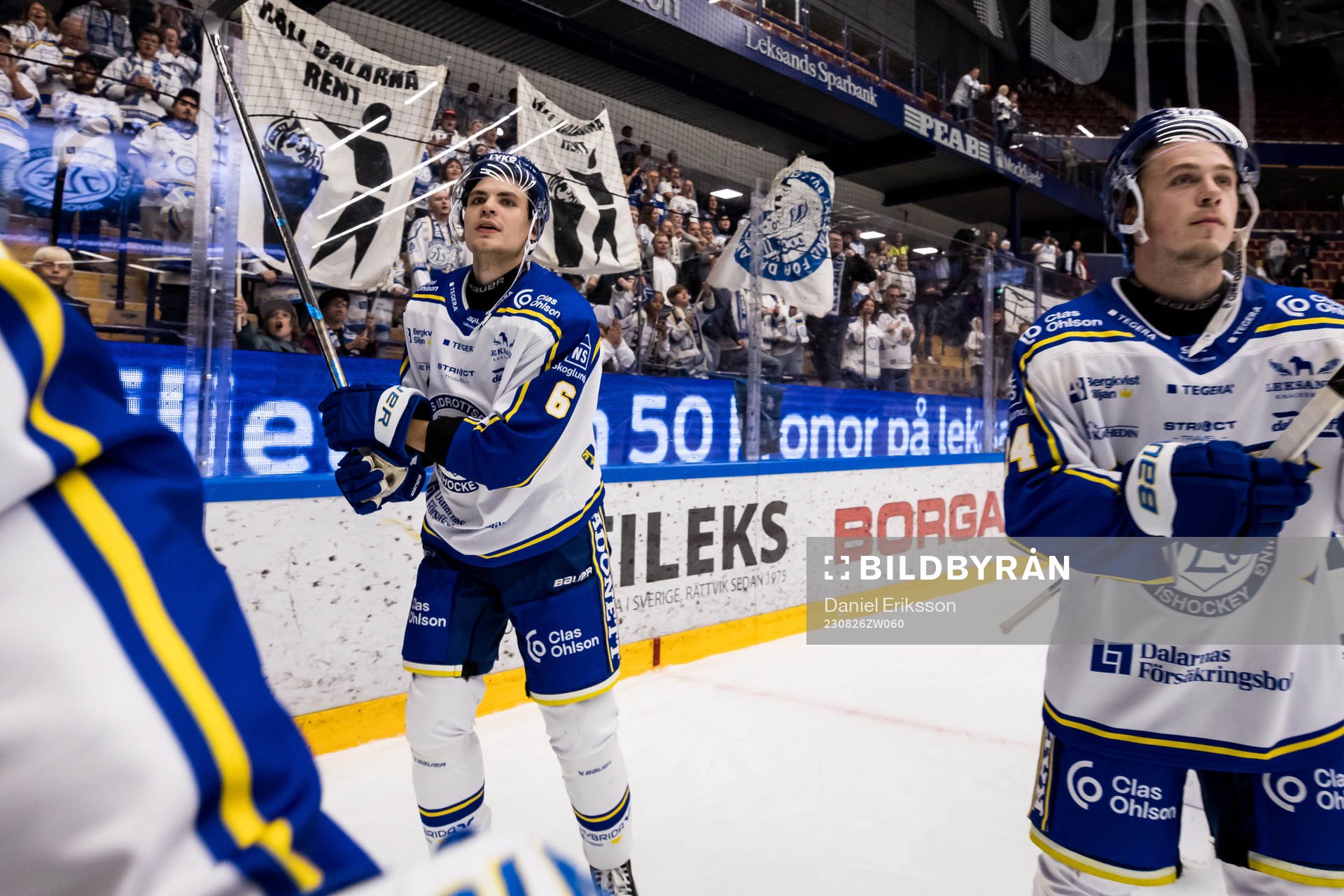 Leksands Alexander Lundqvist  jublar
