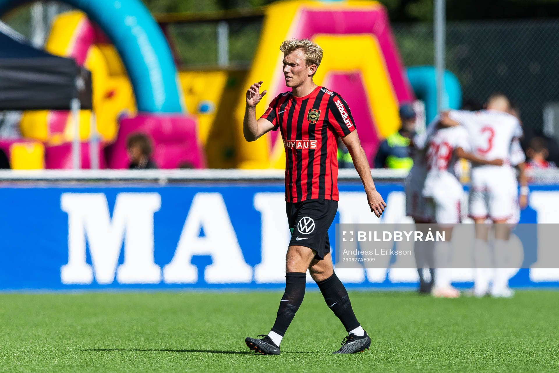 Brommapojkarnas Alexander Jensen deppar