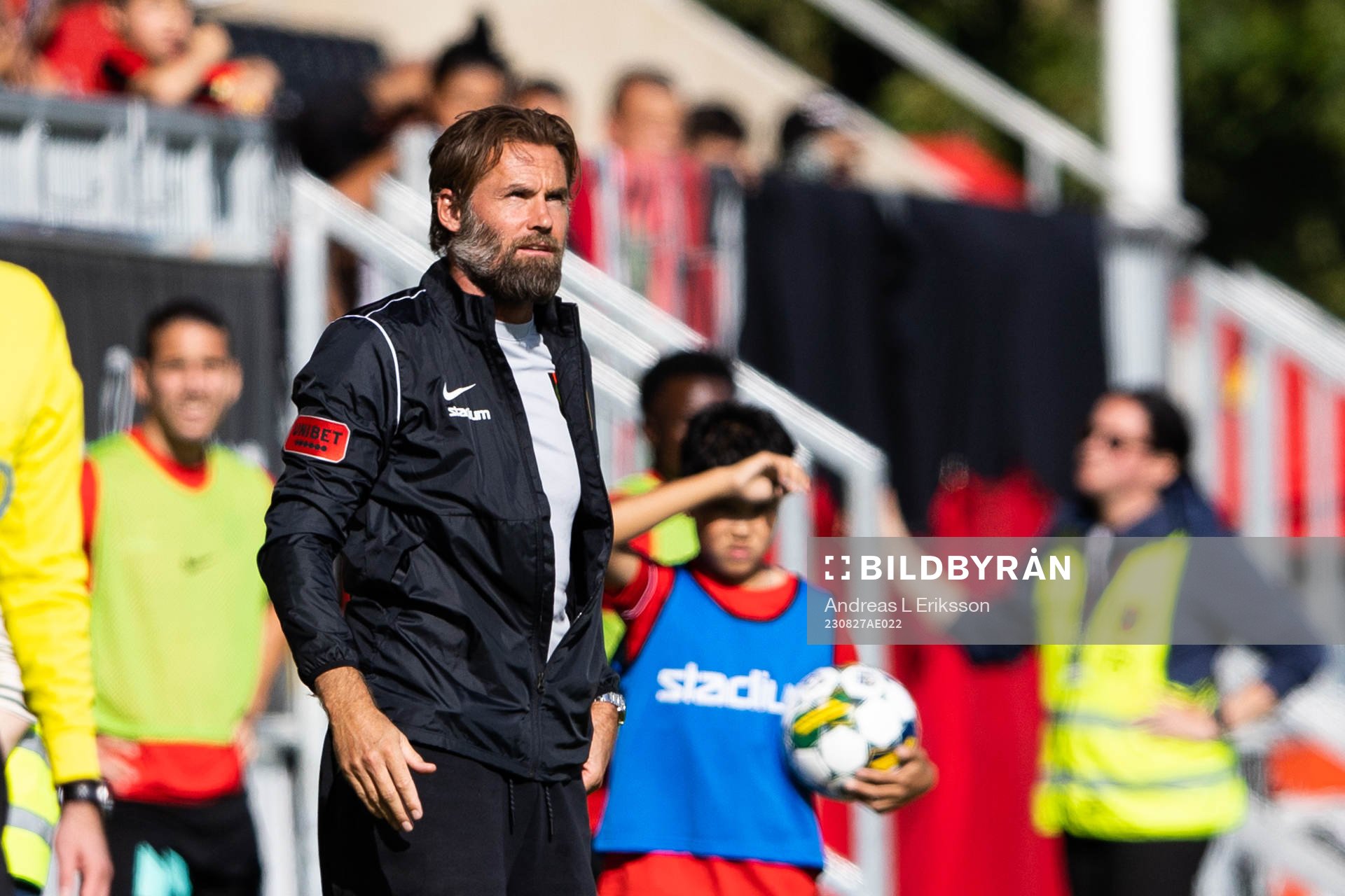 Brommapojkarnas tränare Olof Mellberg