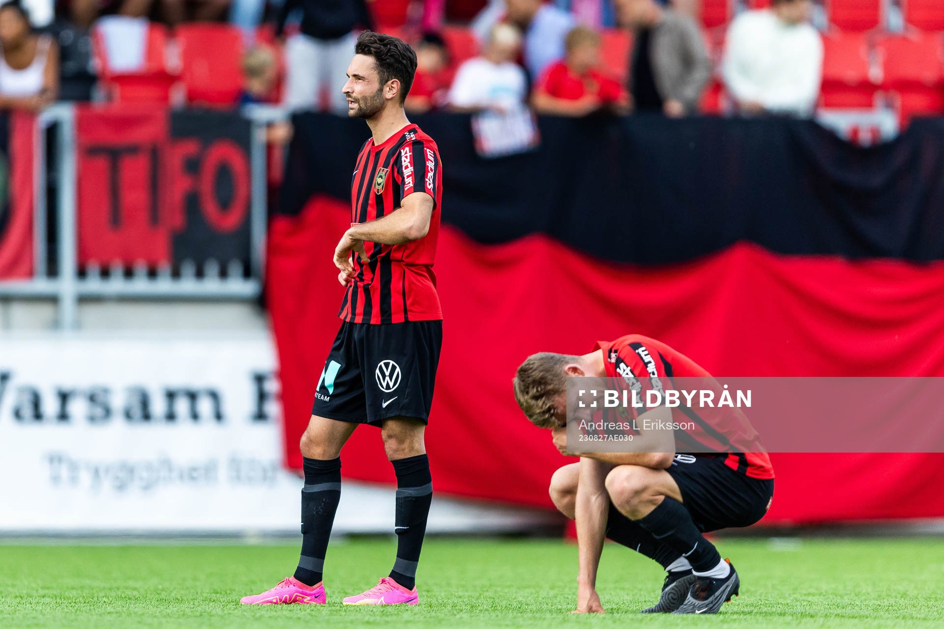 Brommapojkarnas Marijan Cosic deppar