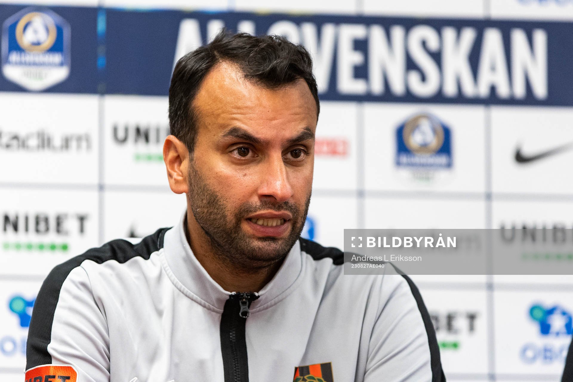 Brommapojkarnas assisterande tränare Andreas Engelmark