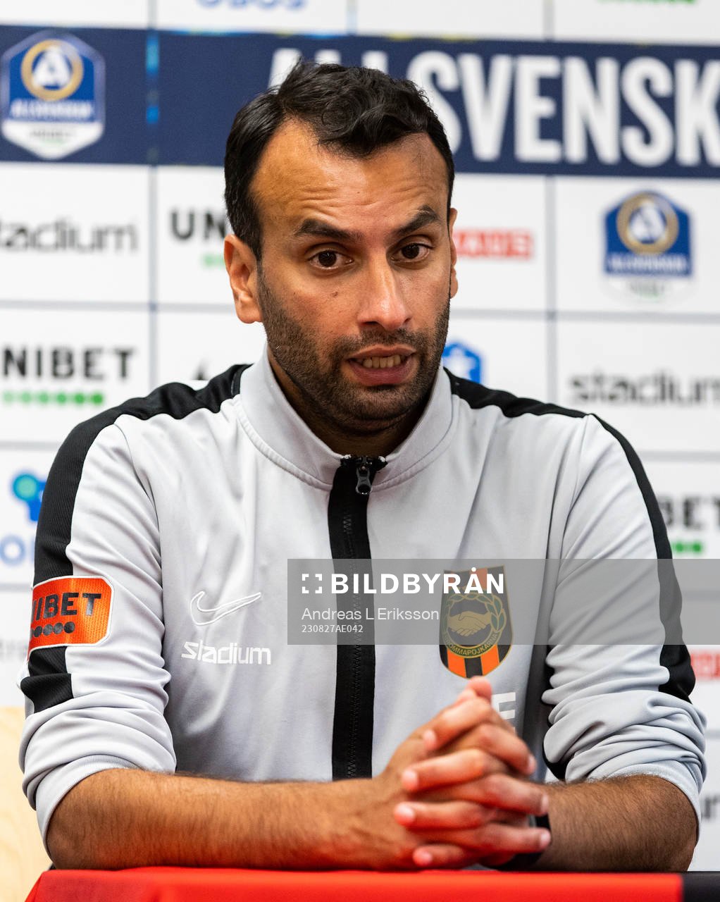 Brommapojkarnas assisterande tränare Andreas Engelmark