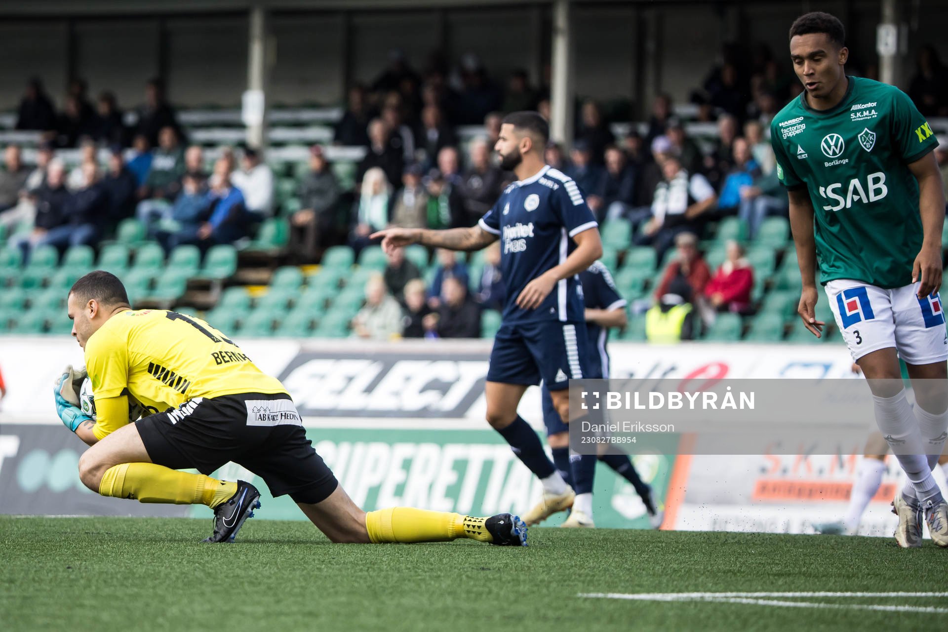 Brages målvakt Andre Bernardini