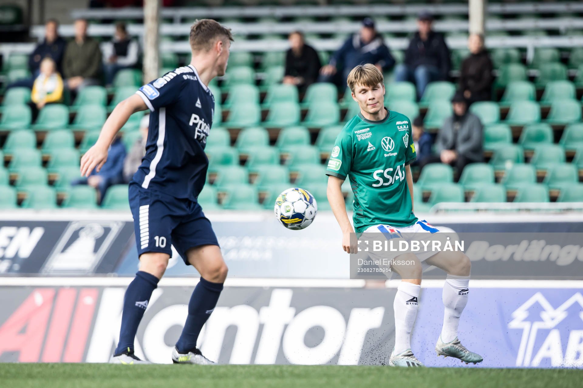 Utsiktens Albin Skoglund och Brages Gustav Berggren