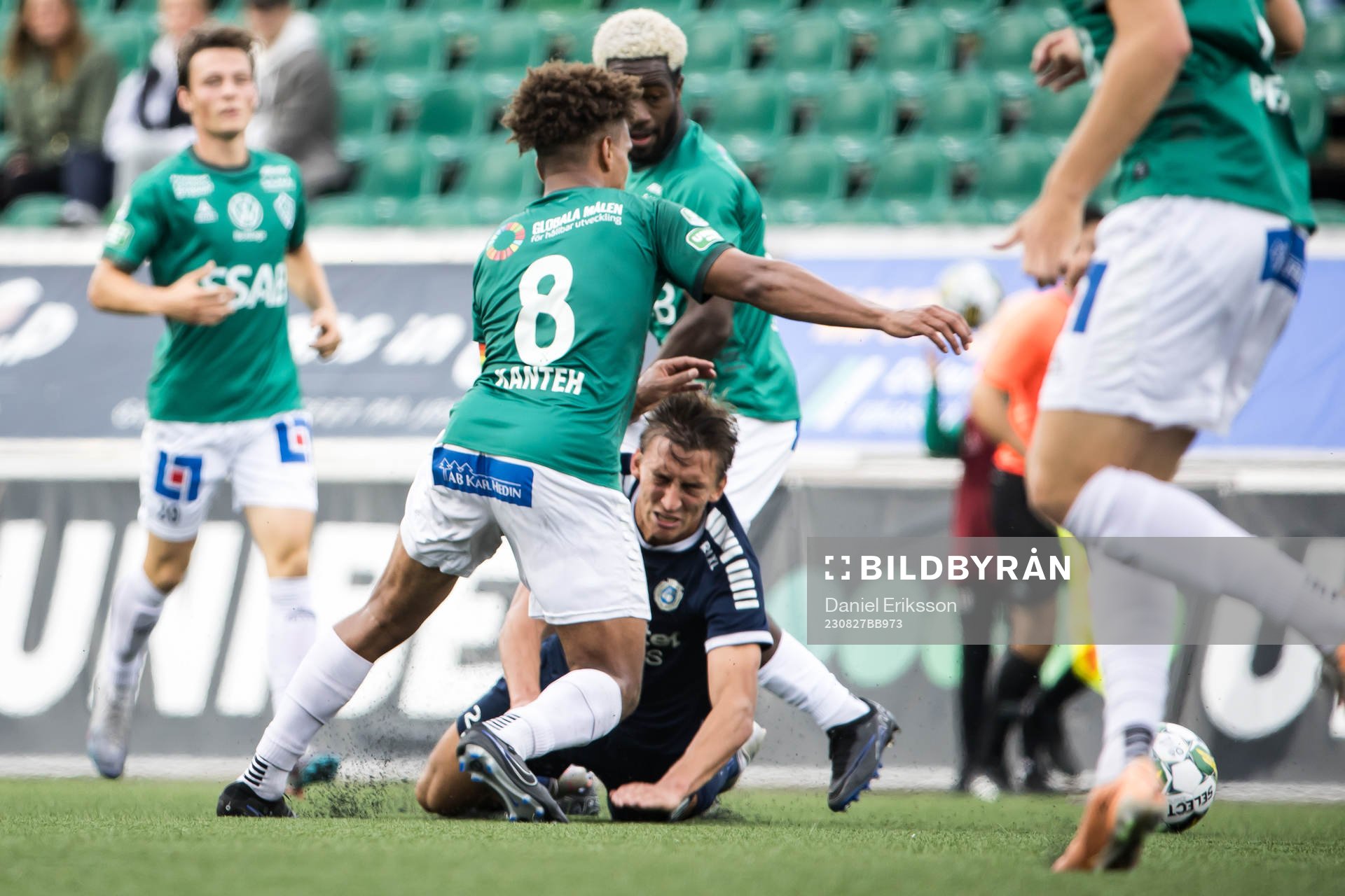 Brages Seth Hellberg och Utsiktens Predrag Randelovic