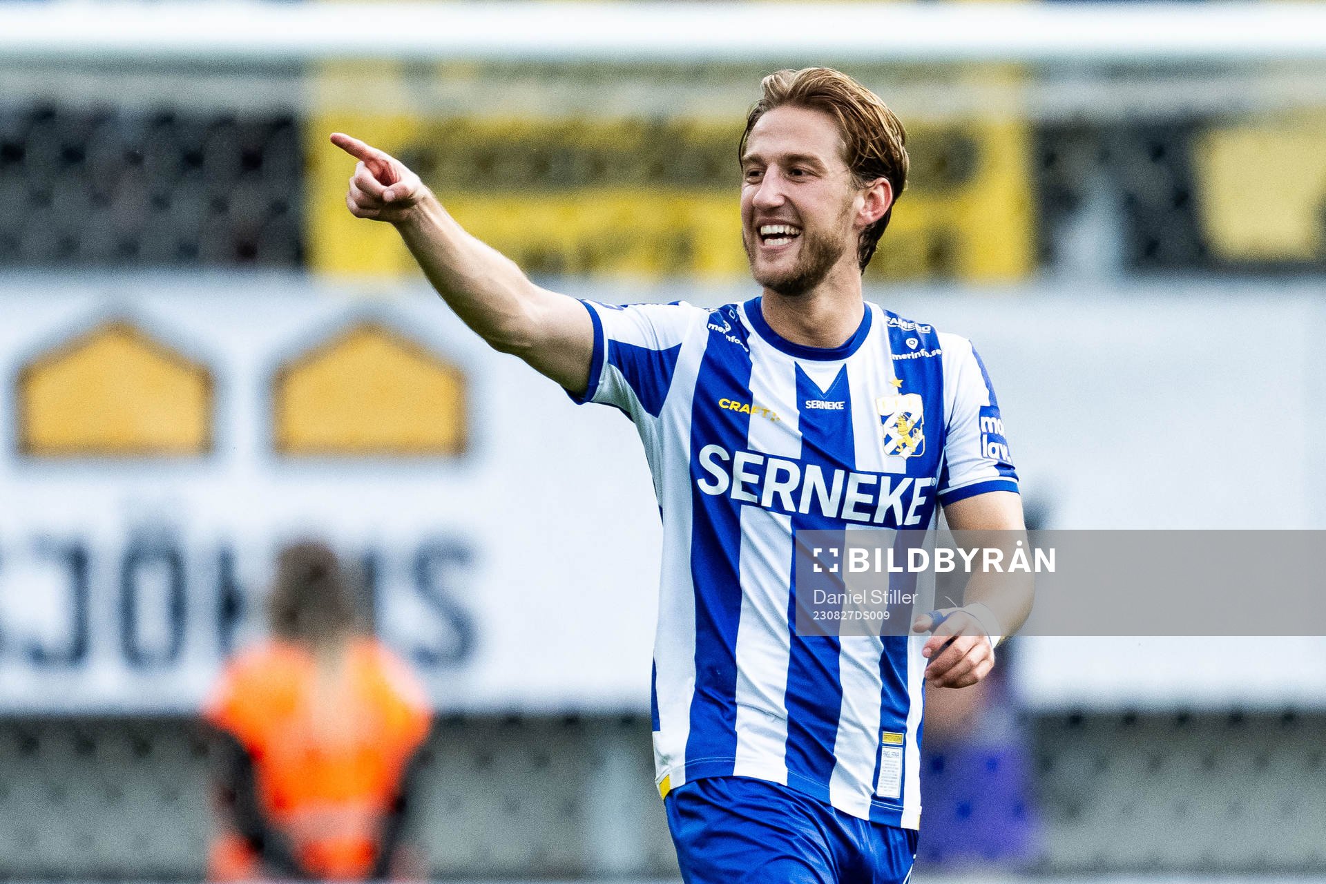 IFK Göteborgs Arbnor Mucolli jublar