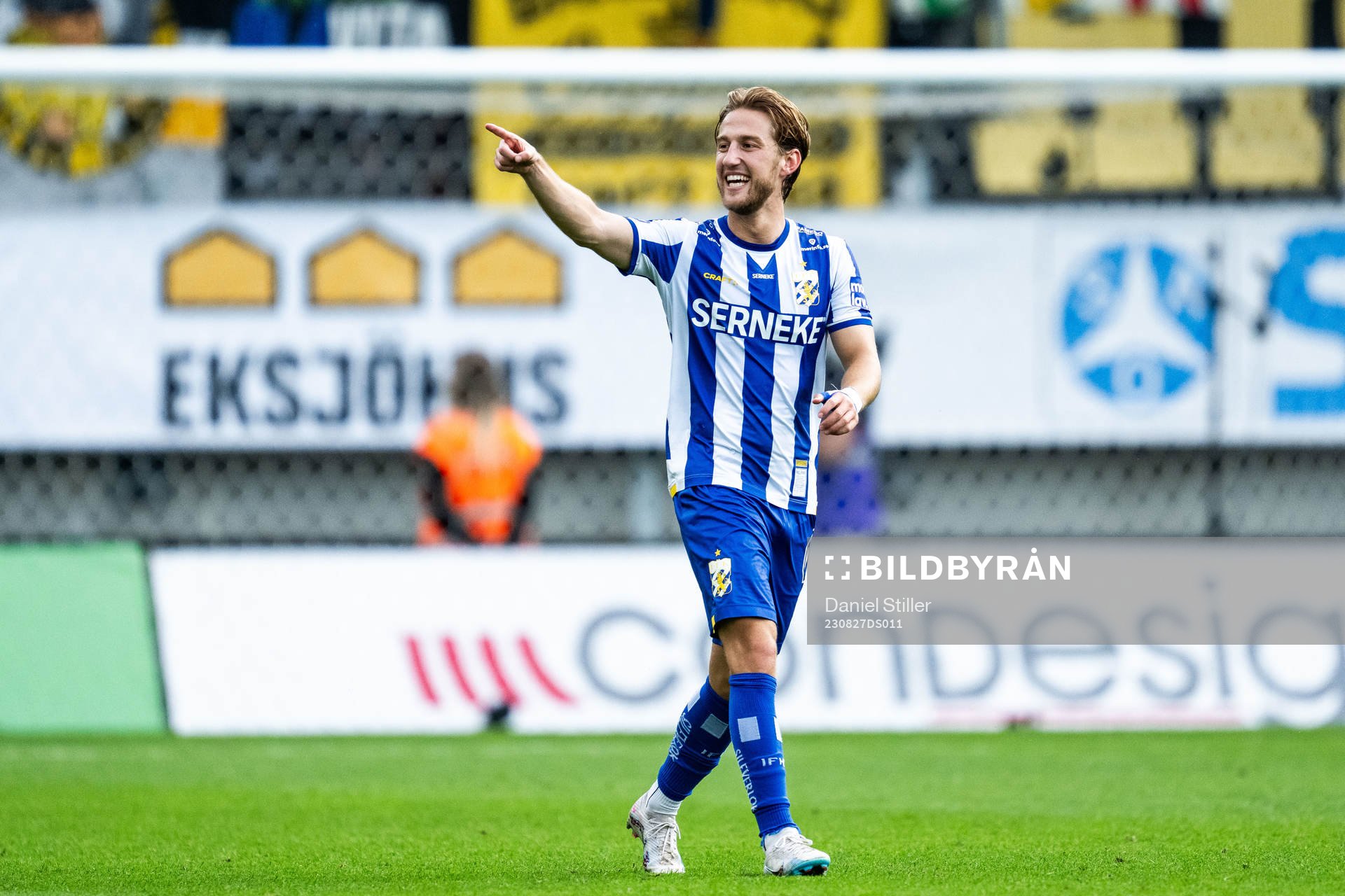 IFK Göteborgs Arbnor Mucolli jublar