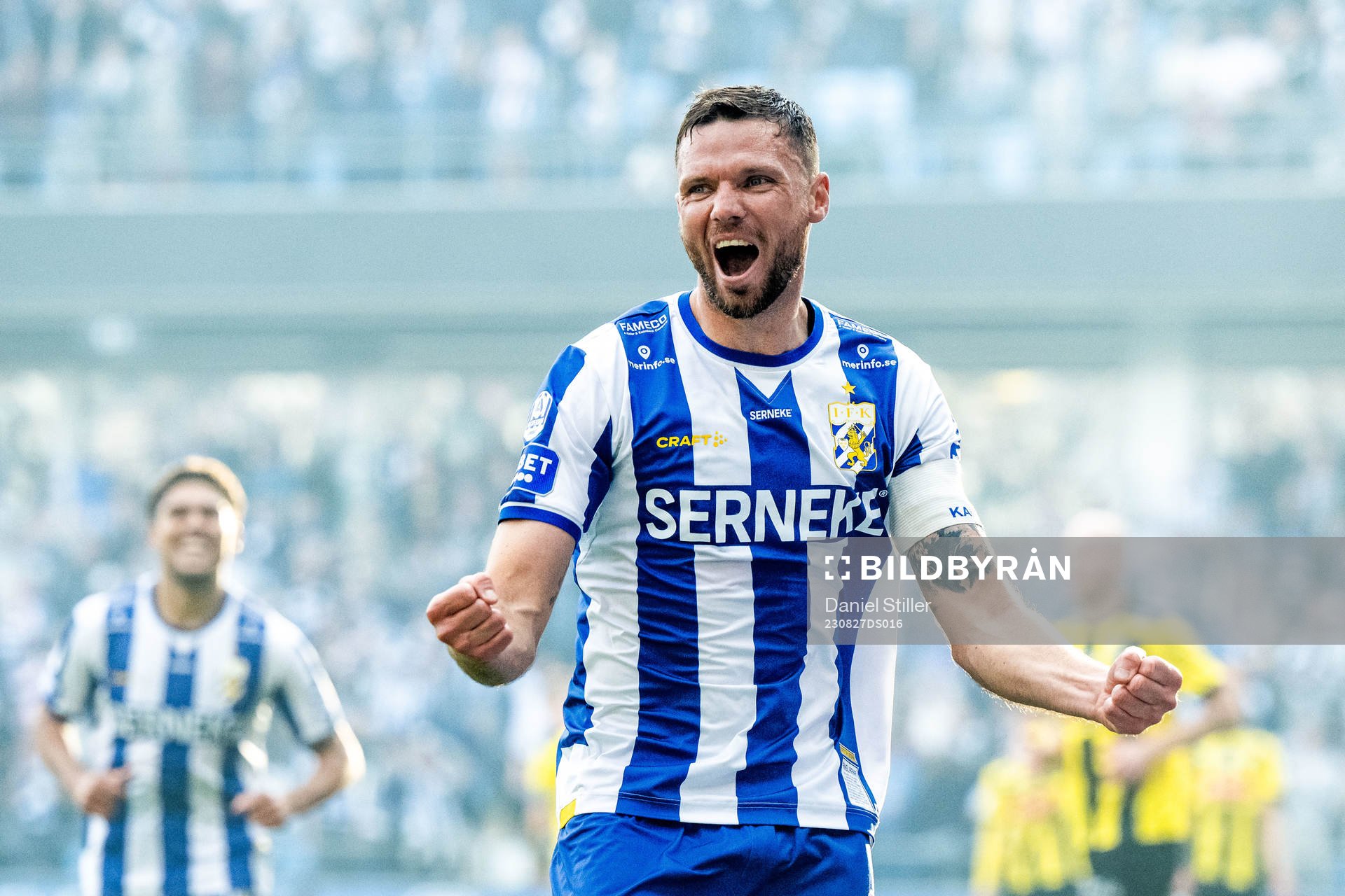 IFK Göteborgs Marcus Berg jublar