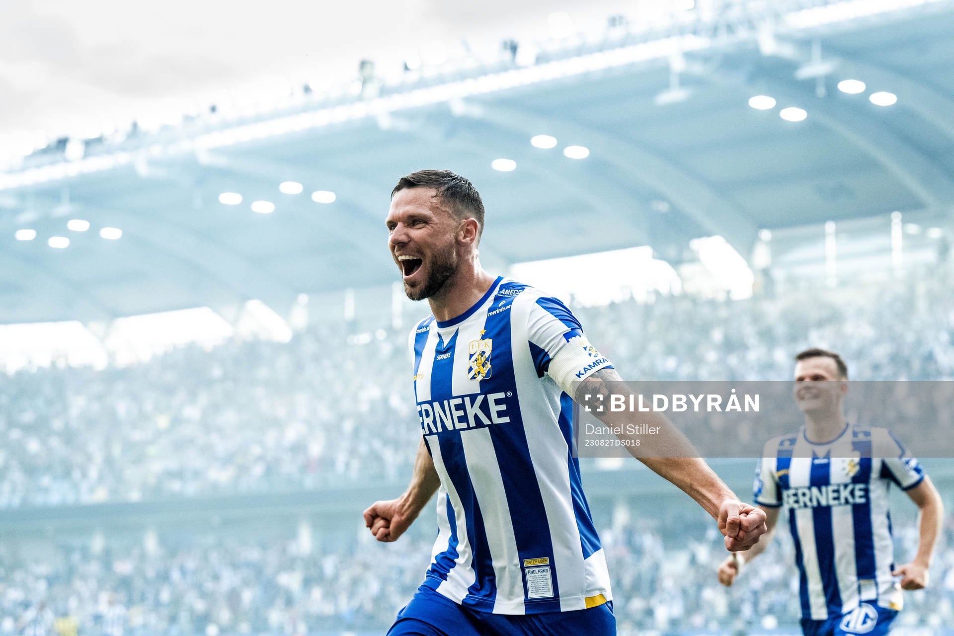 IFK Göteborgs Marcus Berg jublar
