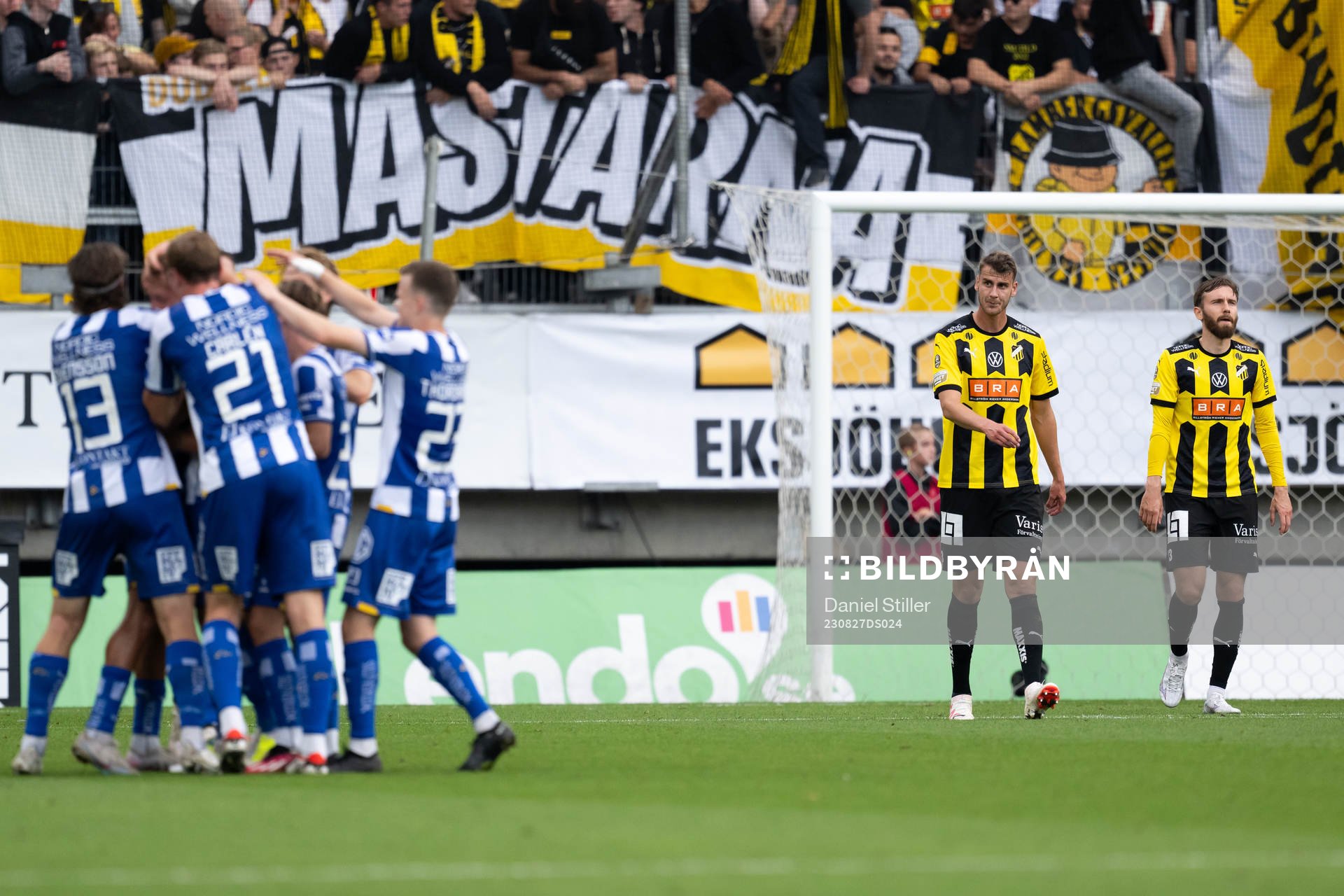 Häckens Johan Hammar och Simon Sandberg deppar