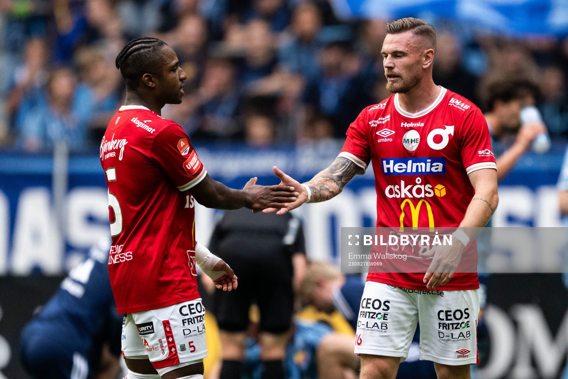 Degerfors Joseph - Claude Agyeman Gyau och Rasmus Örqvist