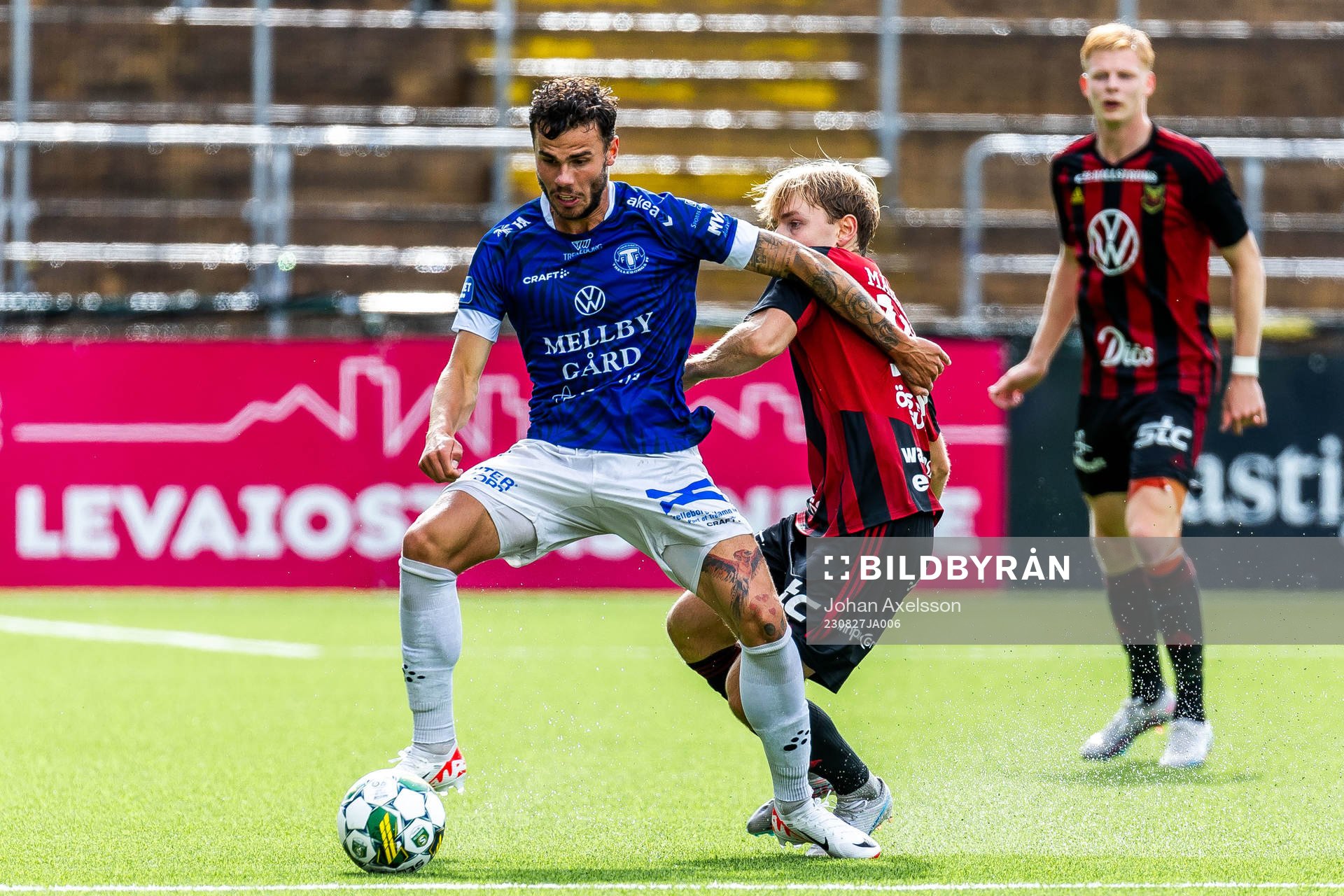 Trelleborgs Herman Hallberg och Östersunds Simon Marklund