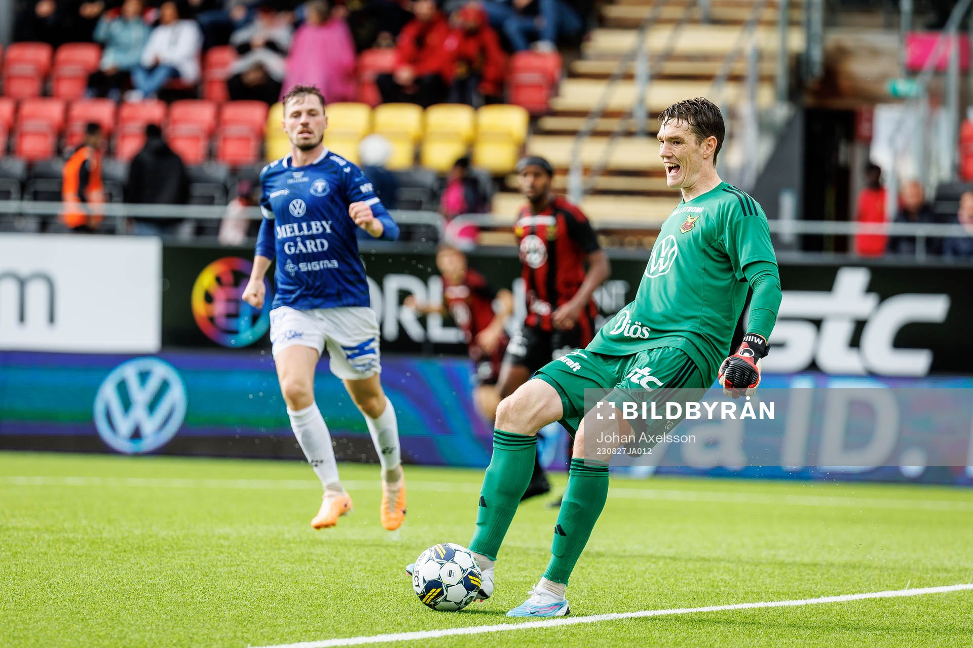 Östersunds målvakt Andrew Robert Mills