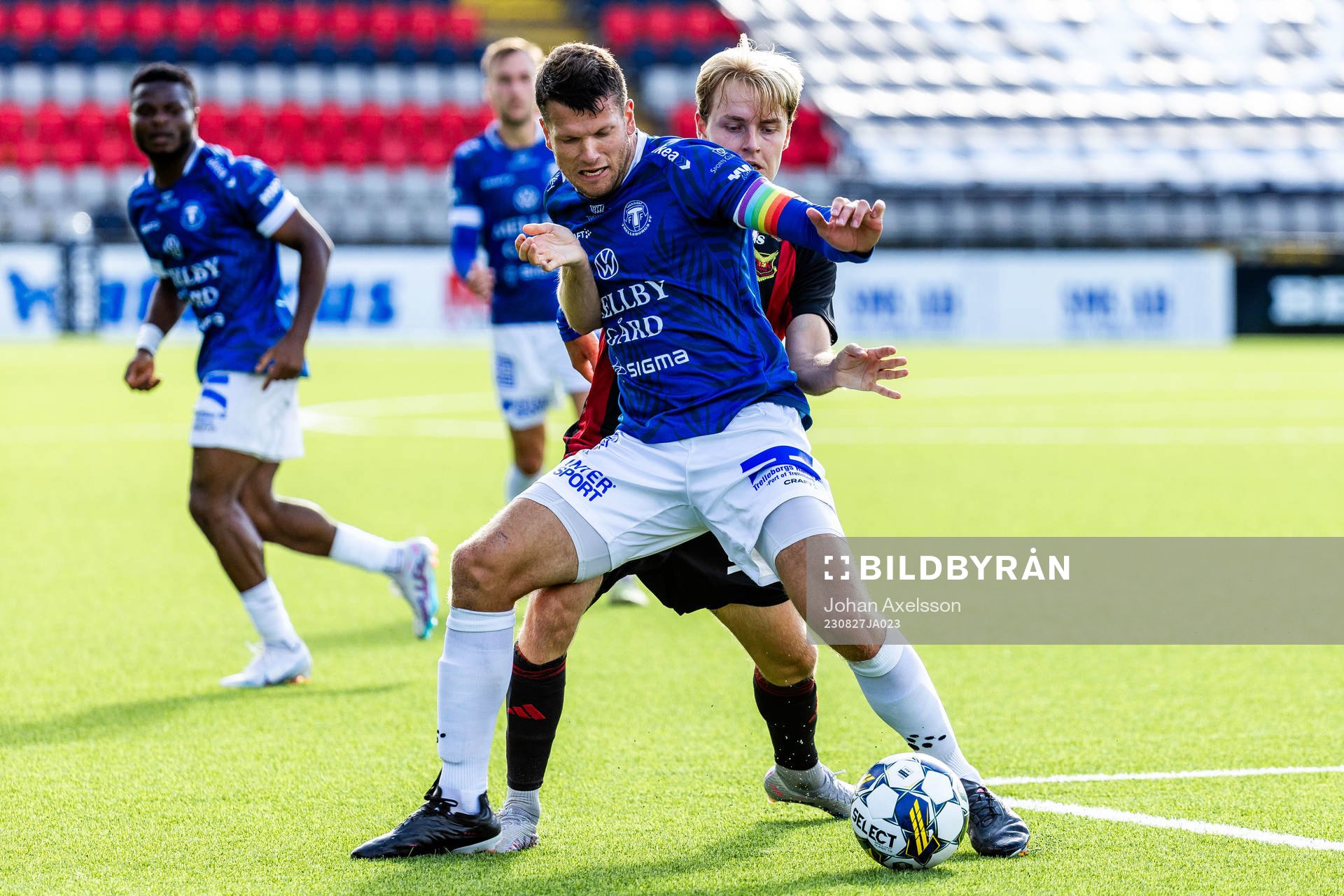 Trelleborgs Mattias Andersson och Östersunds Simon Marklund