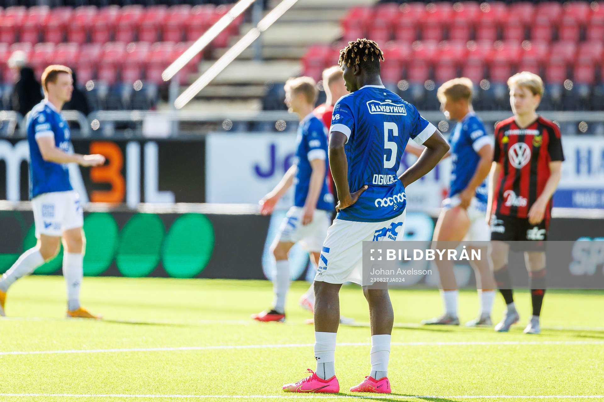 Trelleborgs Abel Ogwuche deppar