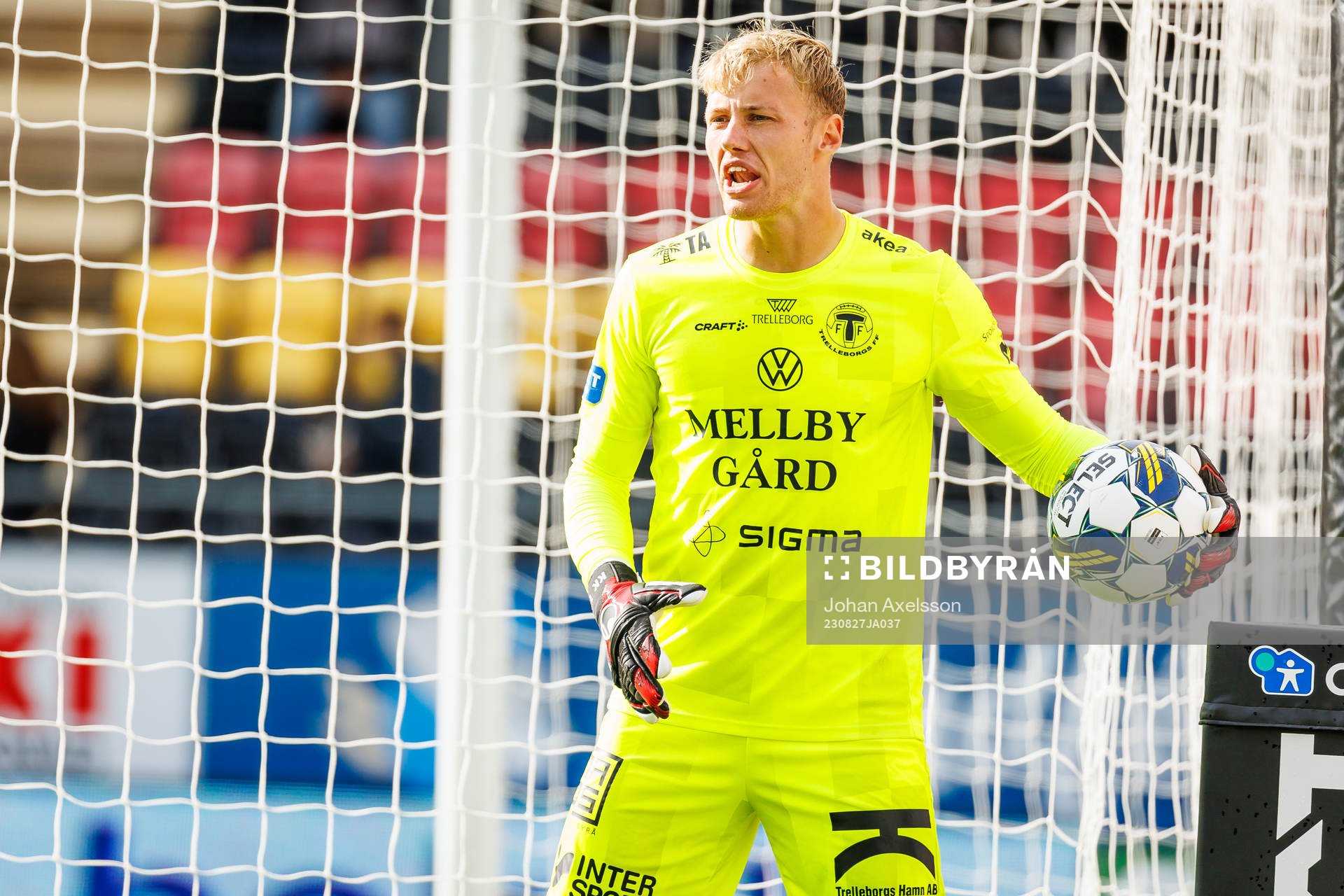 Trelleborgs målvakt Kasper Thiesson Kristensen
