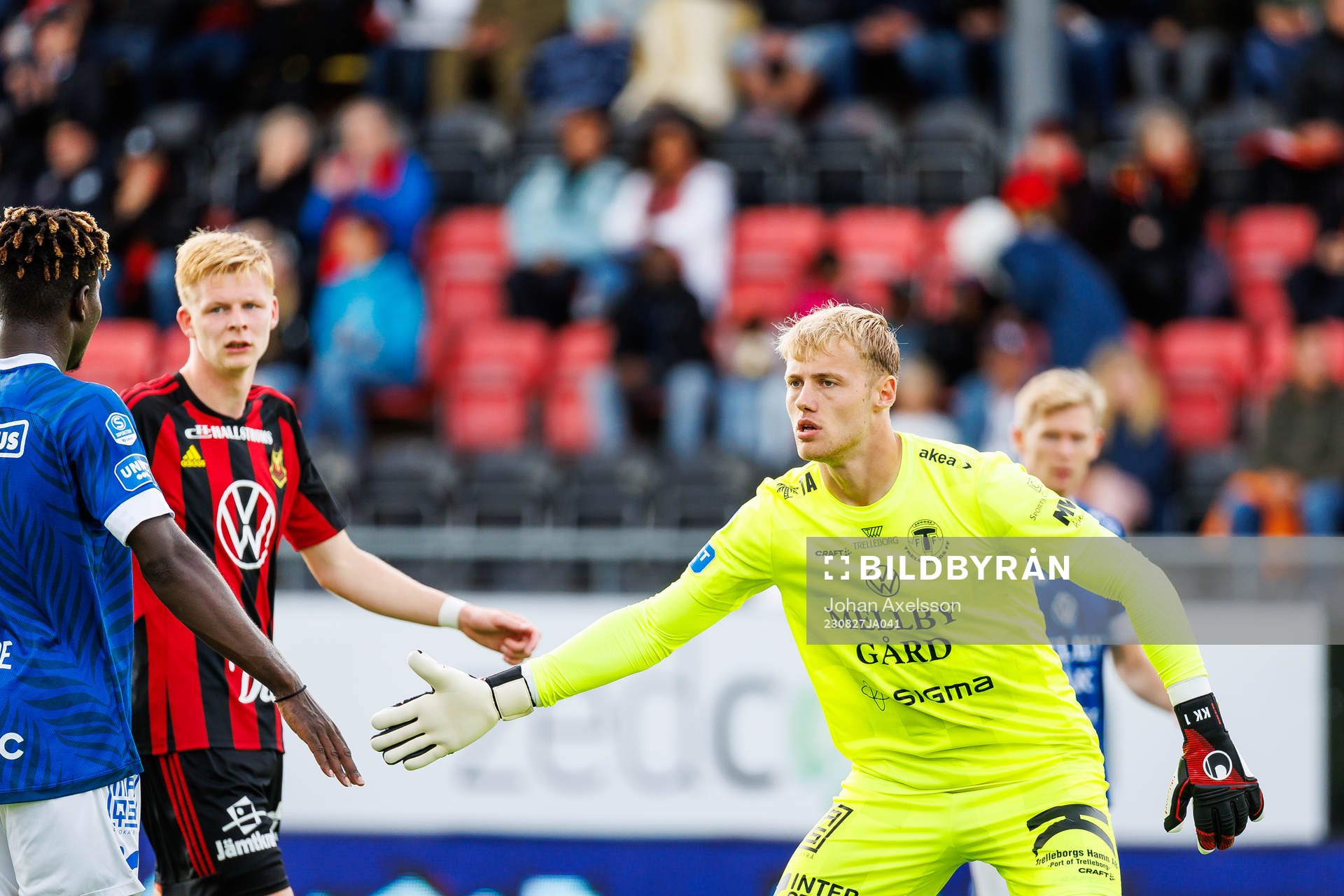 Trelleborgs målvakt Kasper Thiesson Kristensen