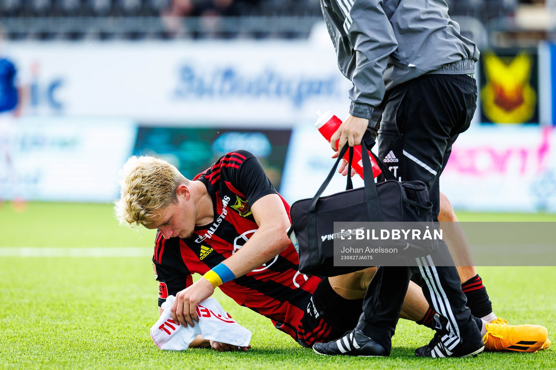 Östersunds Myroslav Mazur har ont