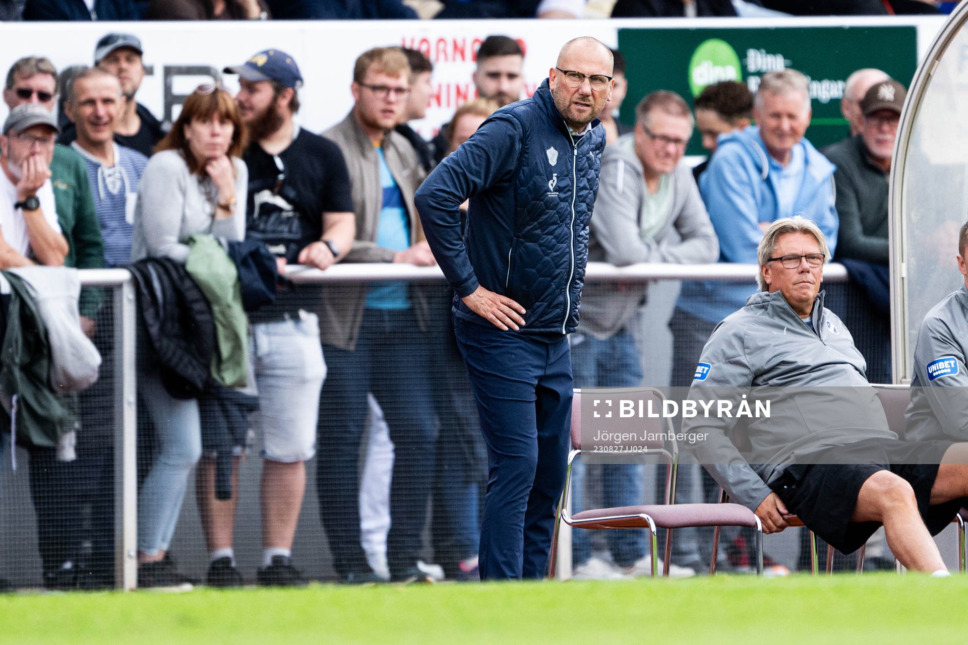 Halmstads tränare Magnus Haglund