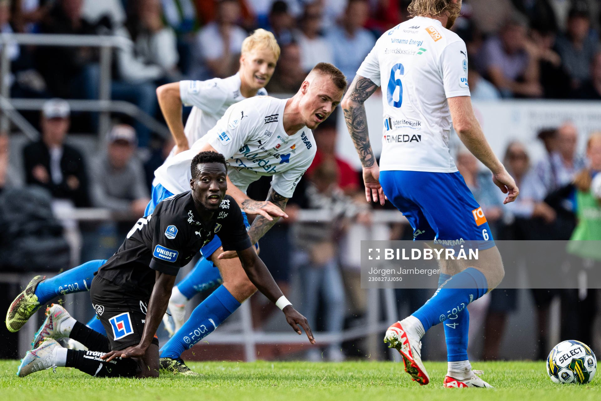 Halmstads Naeem Mohammed och Värnamos Victor Eriksson