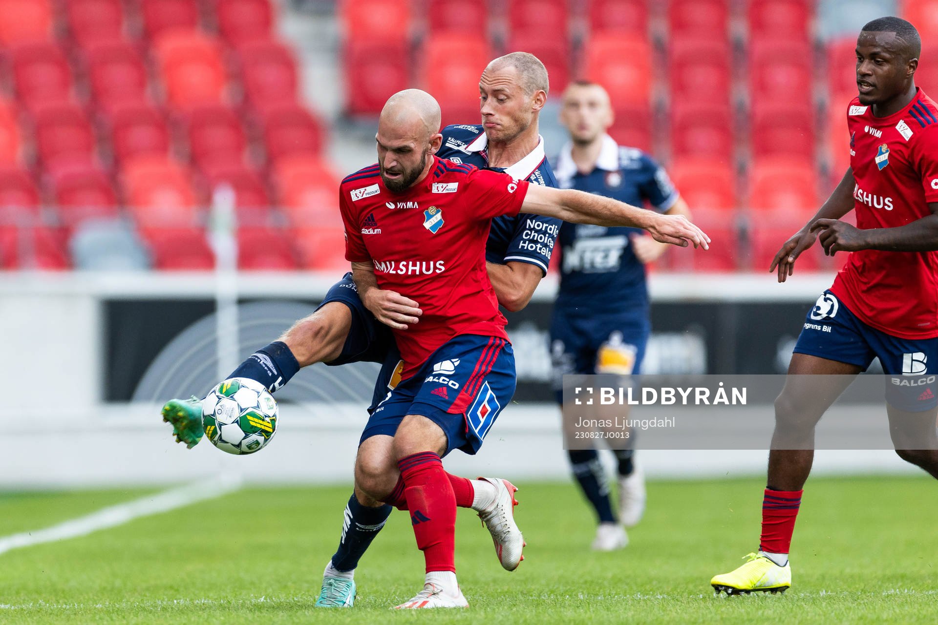 Östers Sebastian Hedlund och Örgrytes Villiam Dahlström