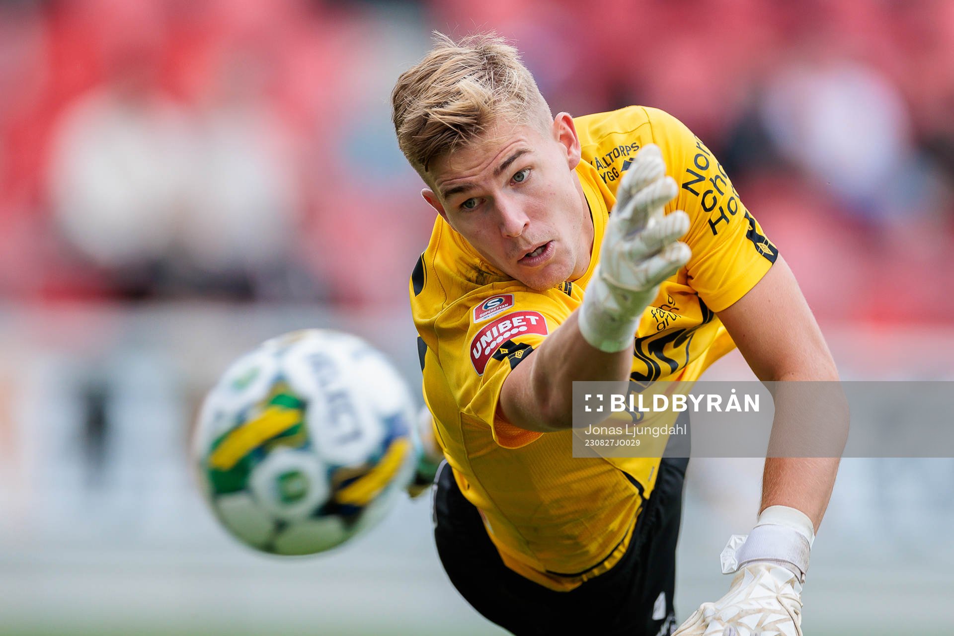 Örgrytes målvakt Mathias Nilsson