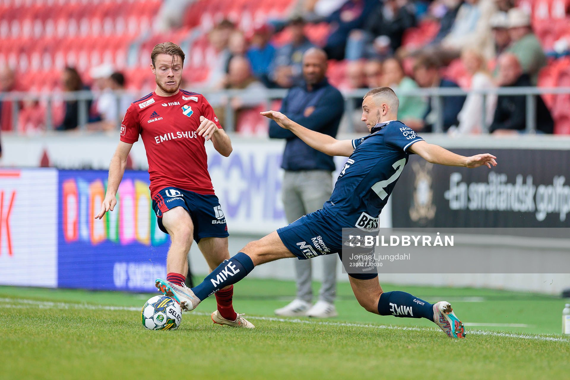Östers Daniel Ljung och Örgrytes William Svensson