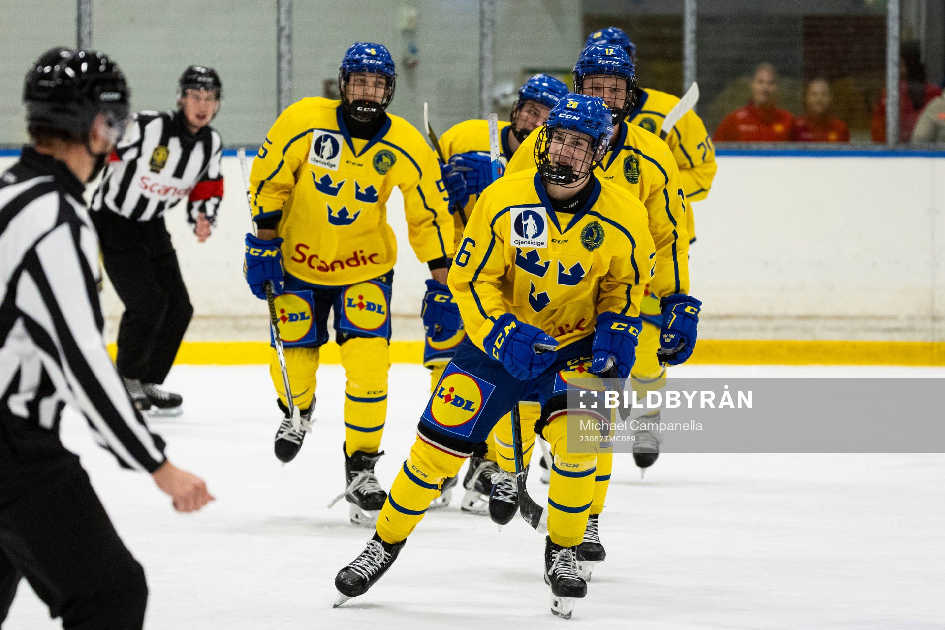 Sveriges Eric Nilsson jublar