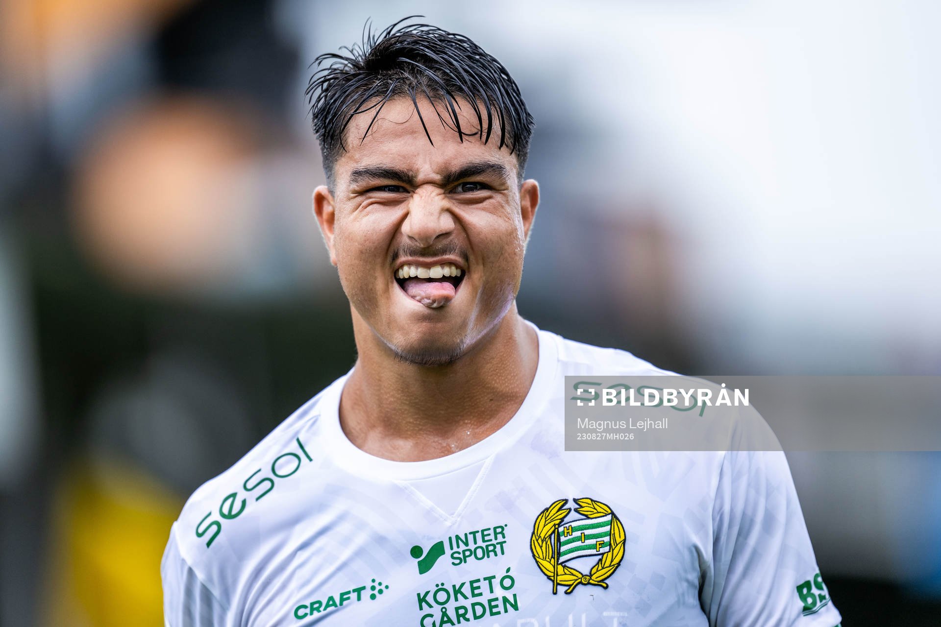 Hammarbys Jusef Erabi deppar