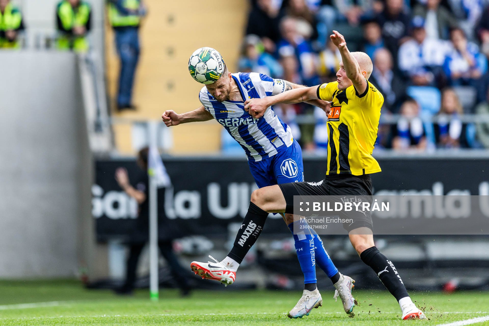 IFK Göteborgs Marcus Berg nickar in 1-0