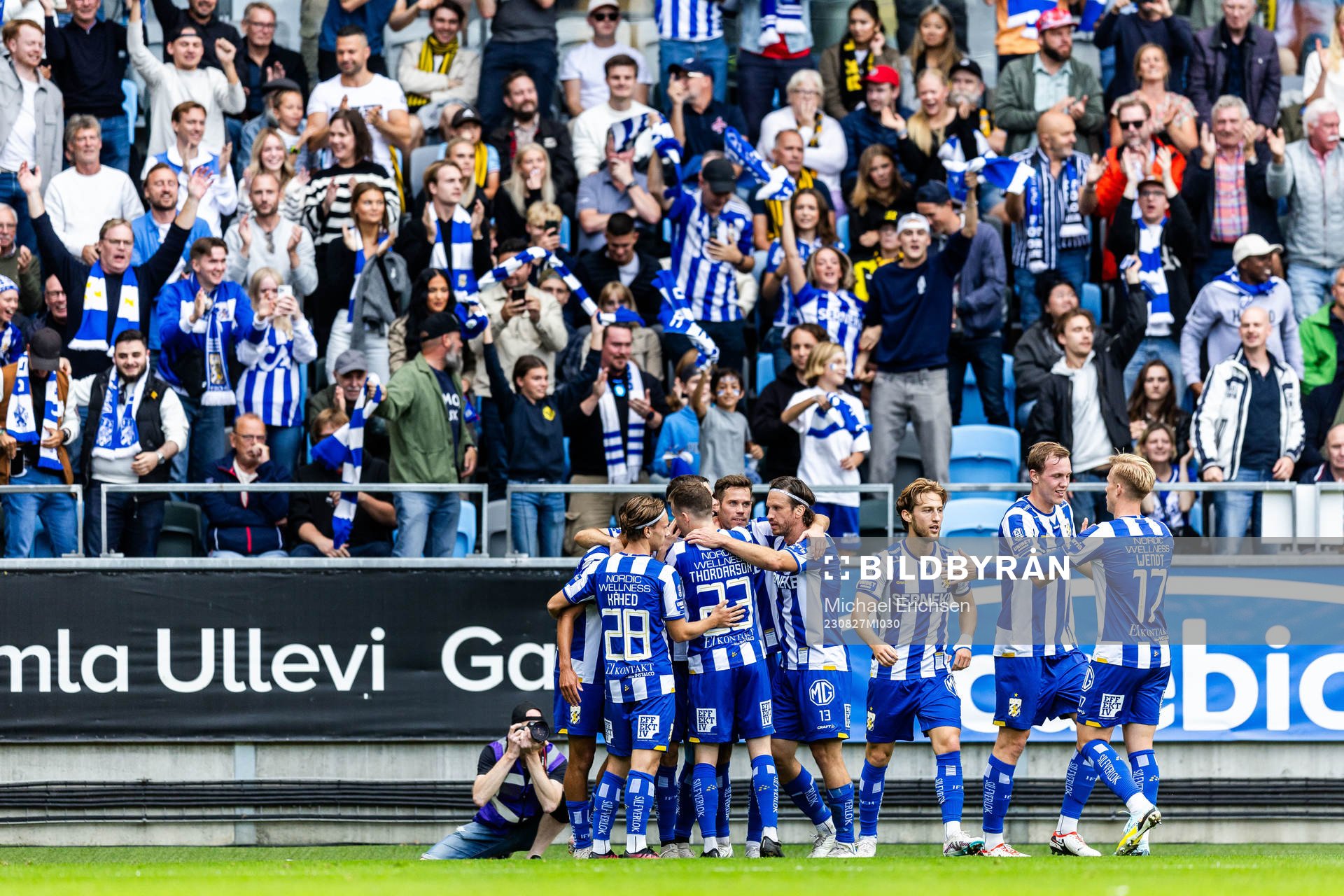 IFK Göteborgs Marcus Berg jublar