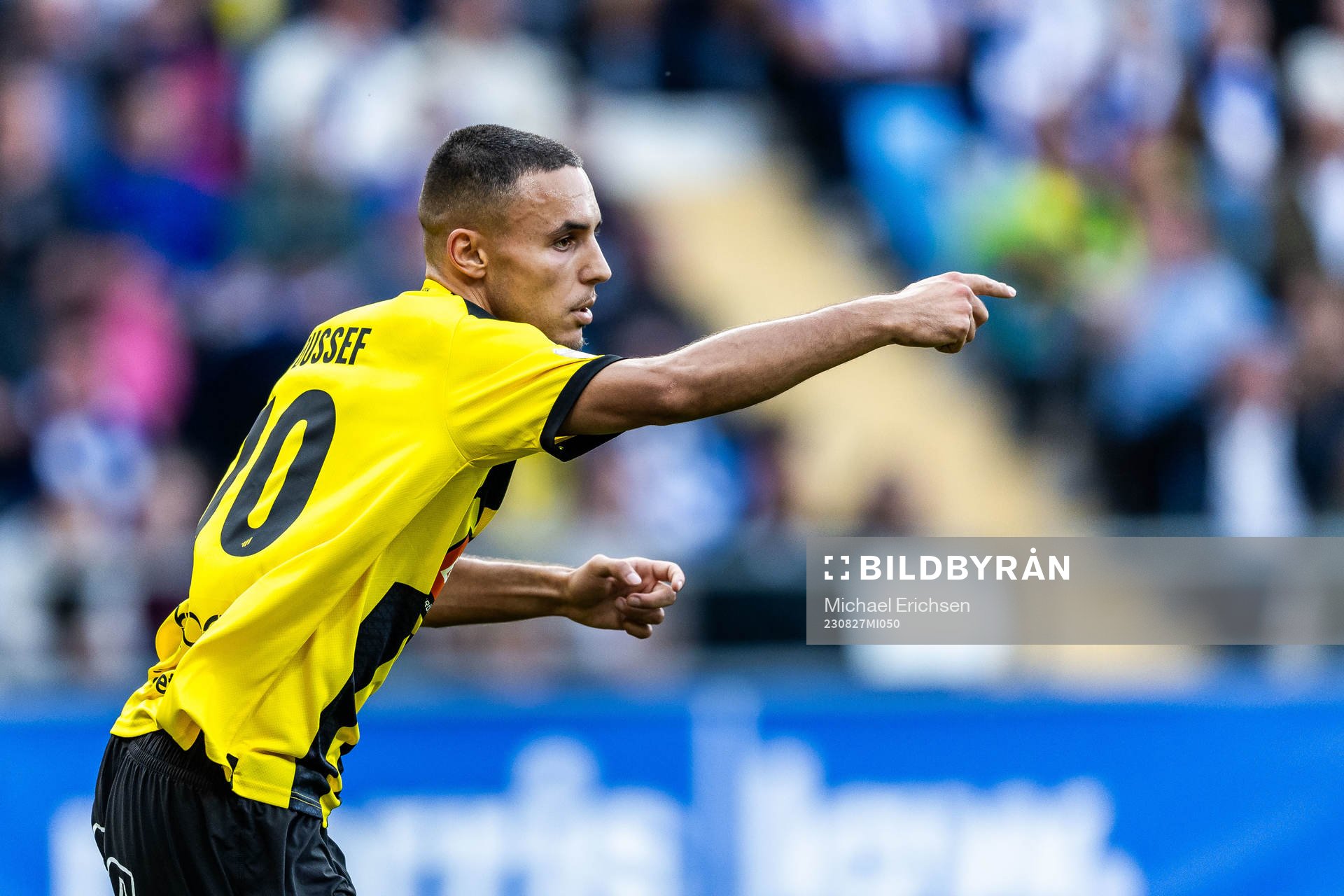 Häckens Ali Youssef jublar