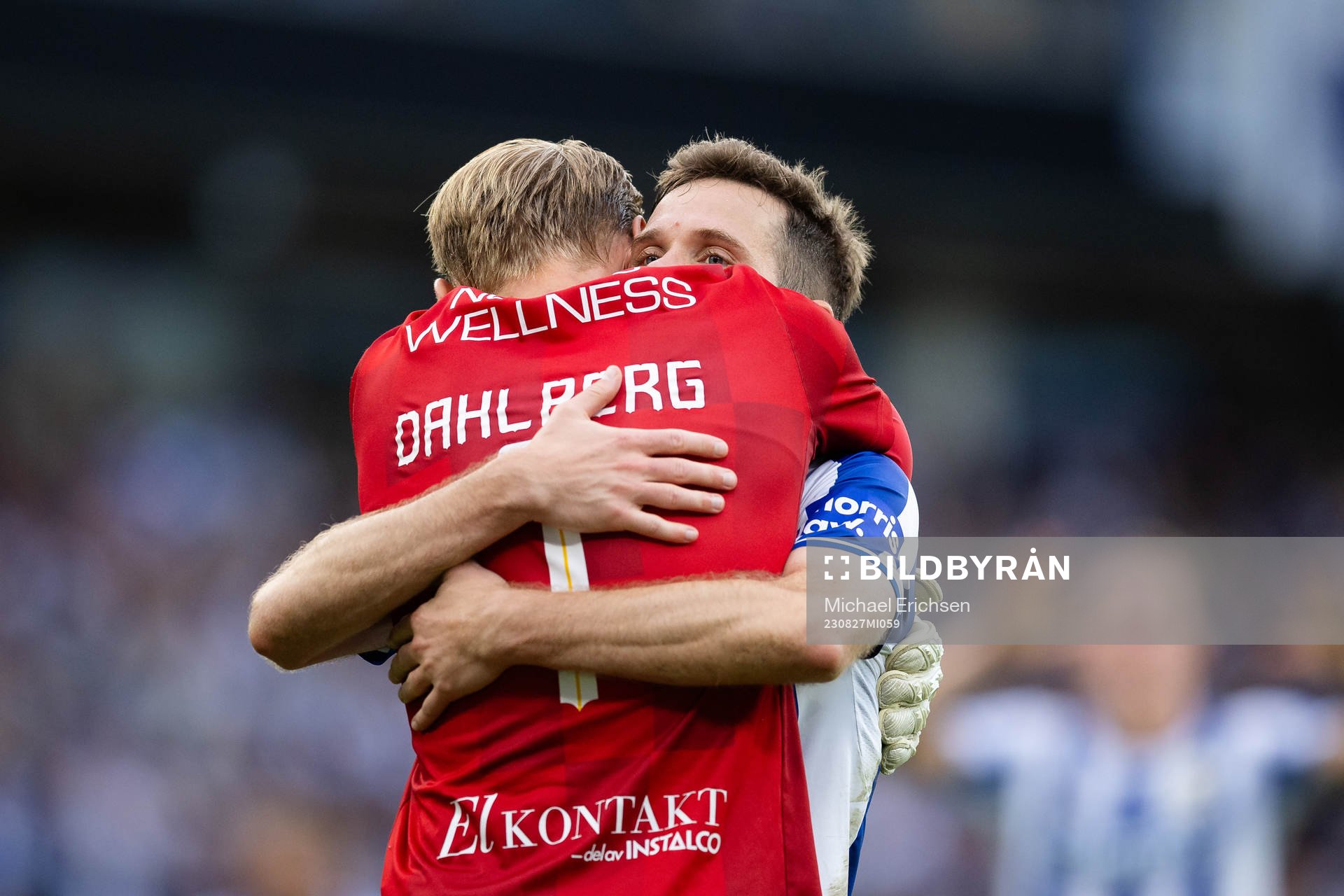 IFK Göteborgs målvakt Pontus Dahlberg och Emil