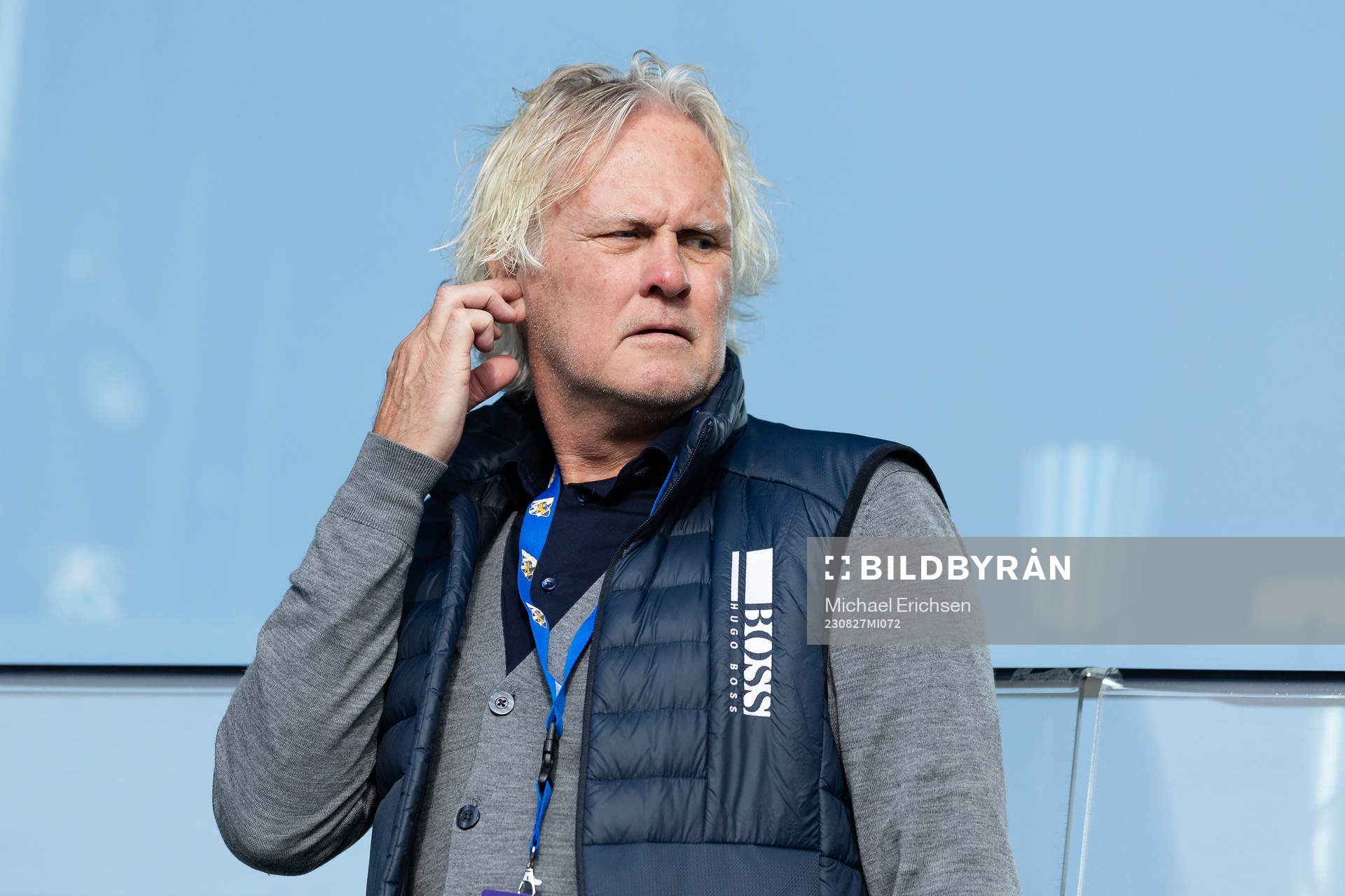 IFK Göteborgs chefsscout Stig Thorbjörnsen innan