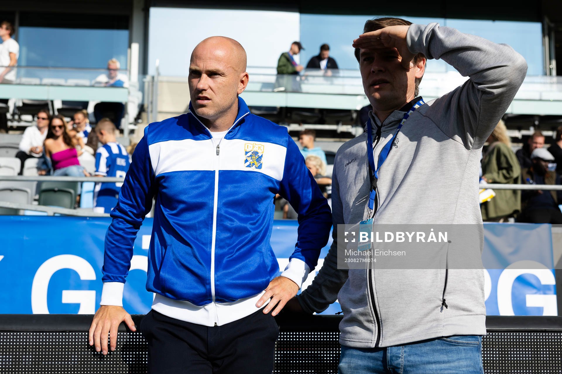 IFK Göteborgs tränare Jens Berthel Askou och  tekniske