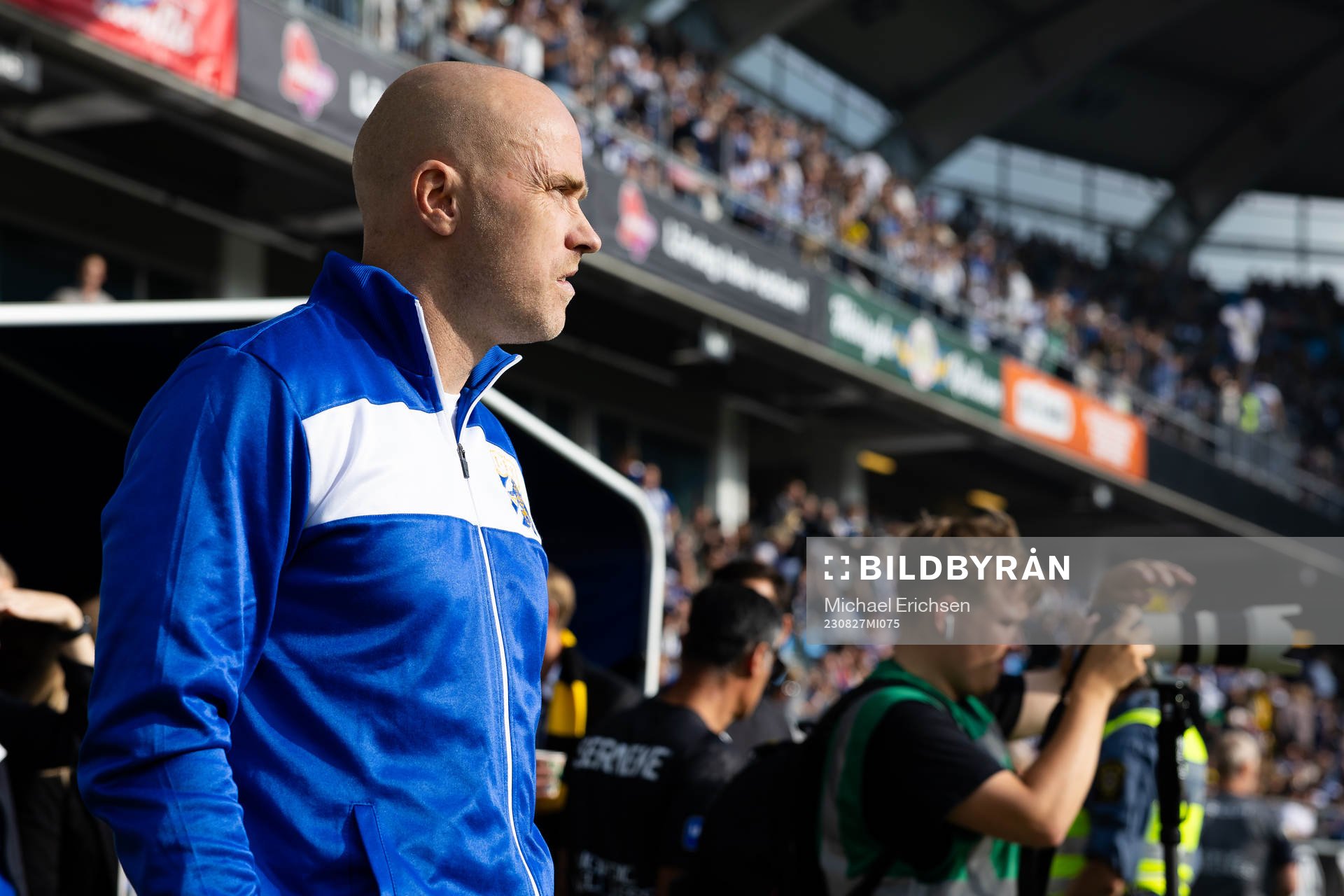 IFK Göteborgs tränare Jens Berthel Askou innan