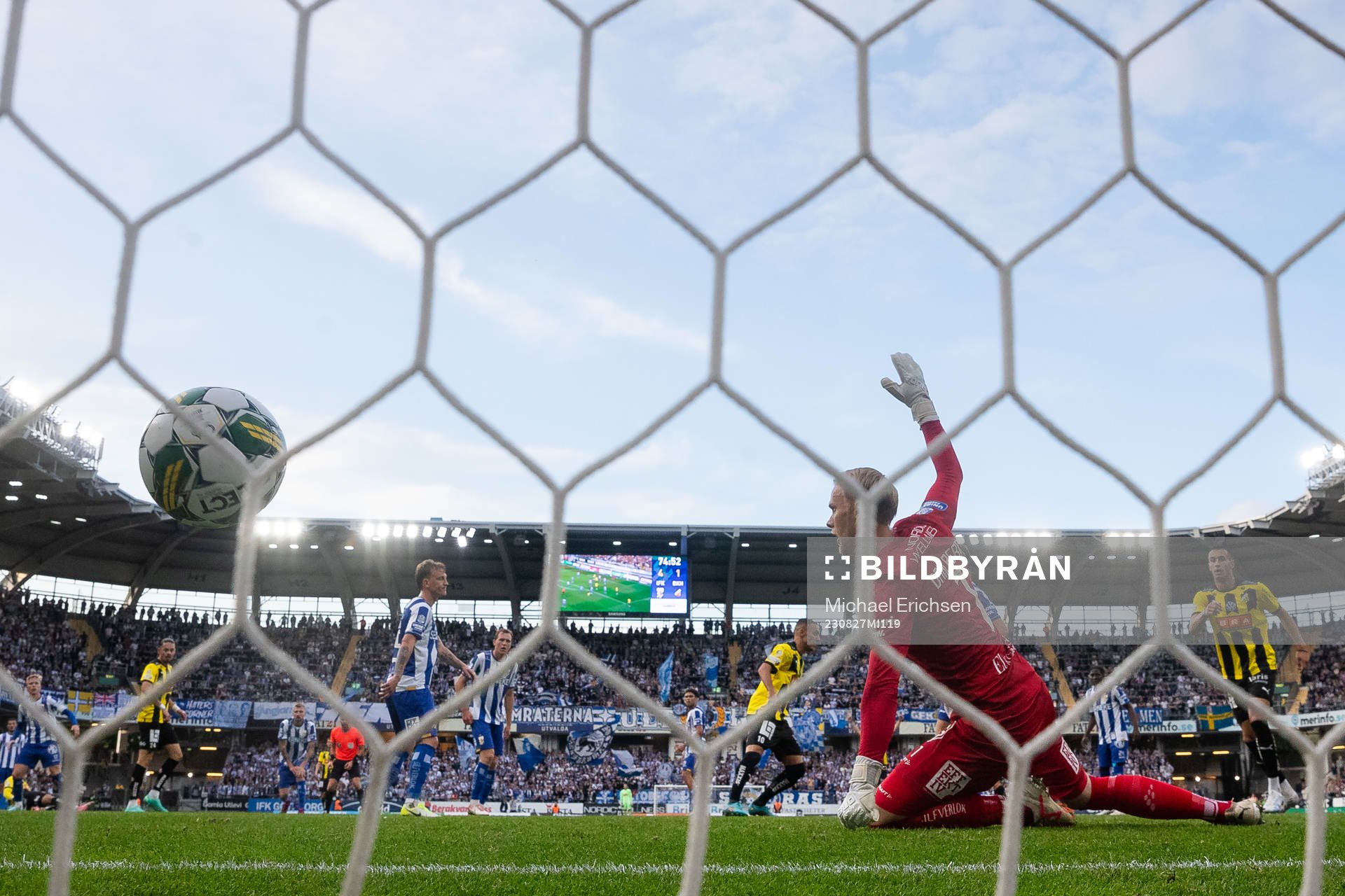 Häckens Ali Youssef reducerar till 4-2 i mål bakom IFK