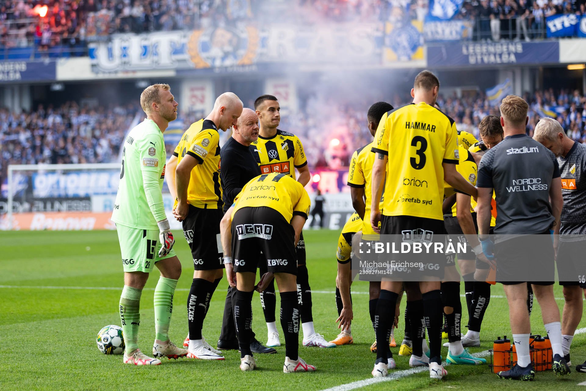 Häcken samlade ihop med tränare Per-Mathias Høgmo