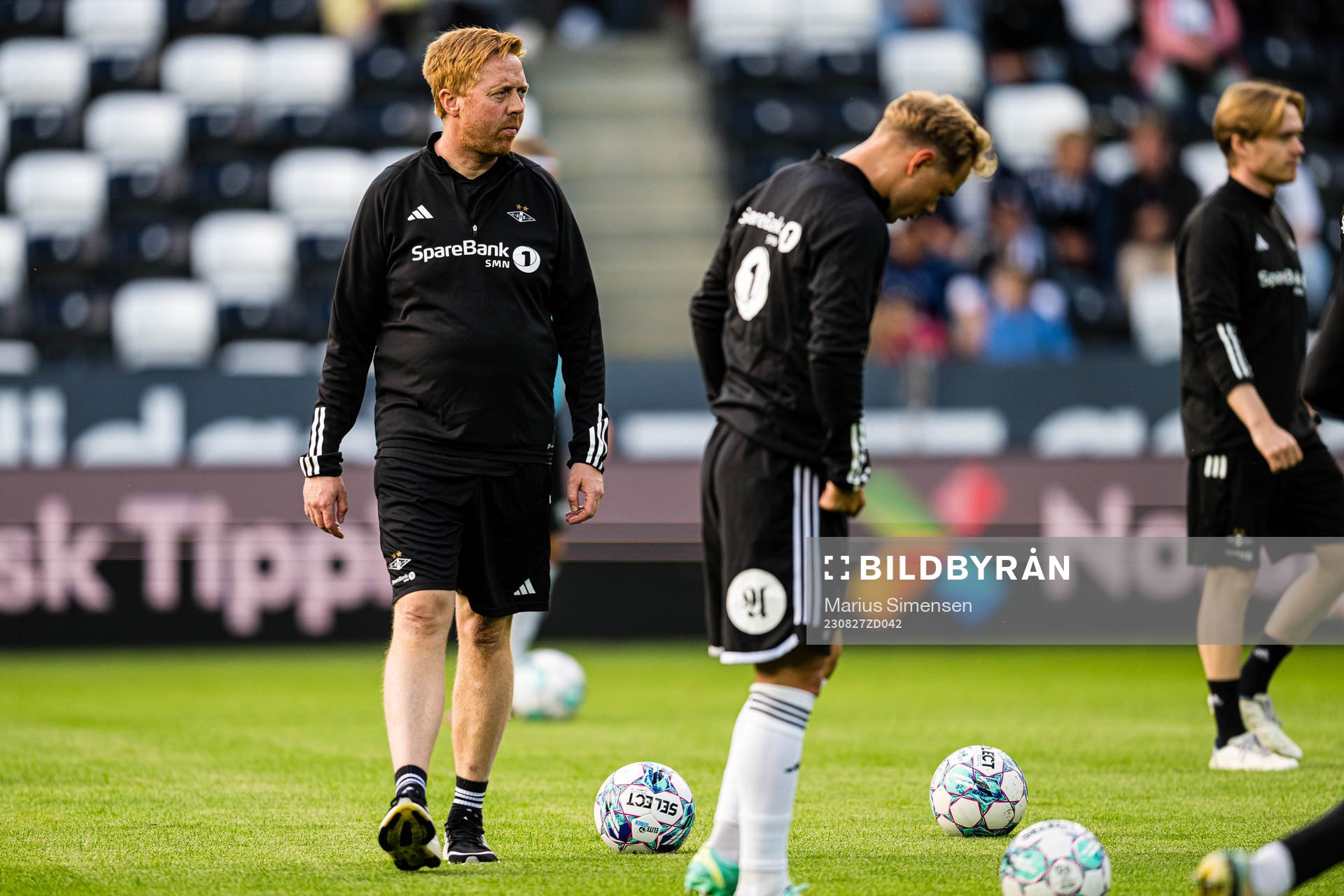 Svein Maalen, head coach of Rosenborg, ahead of the Eliteserien match between Rosenborg and Aalesund on August 27, 2023 in Trondheim.