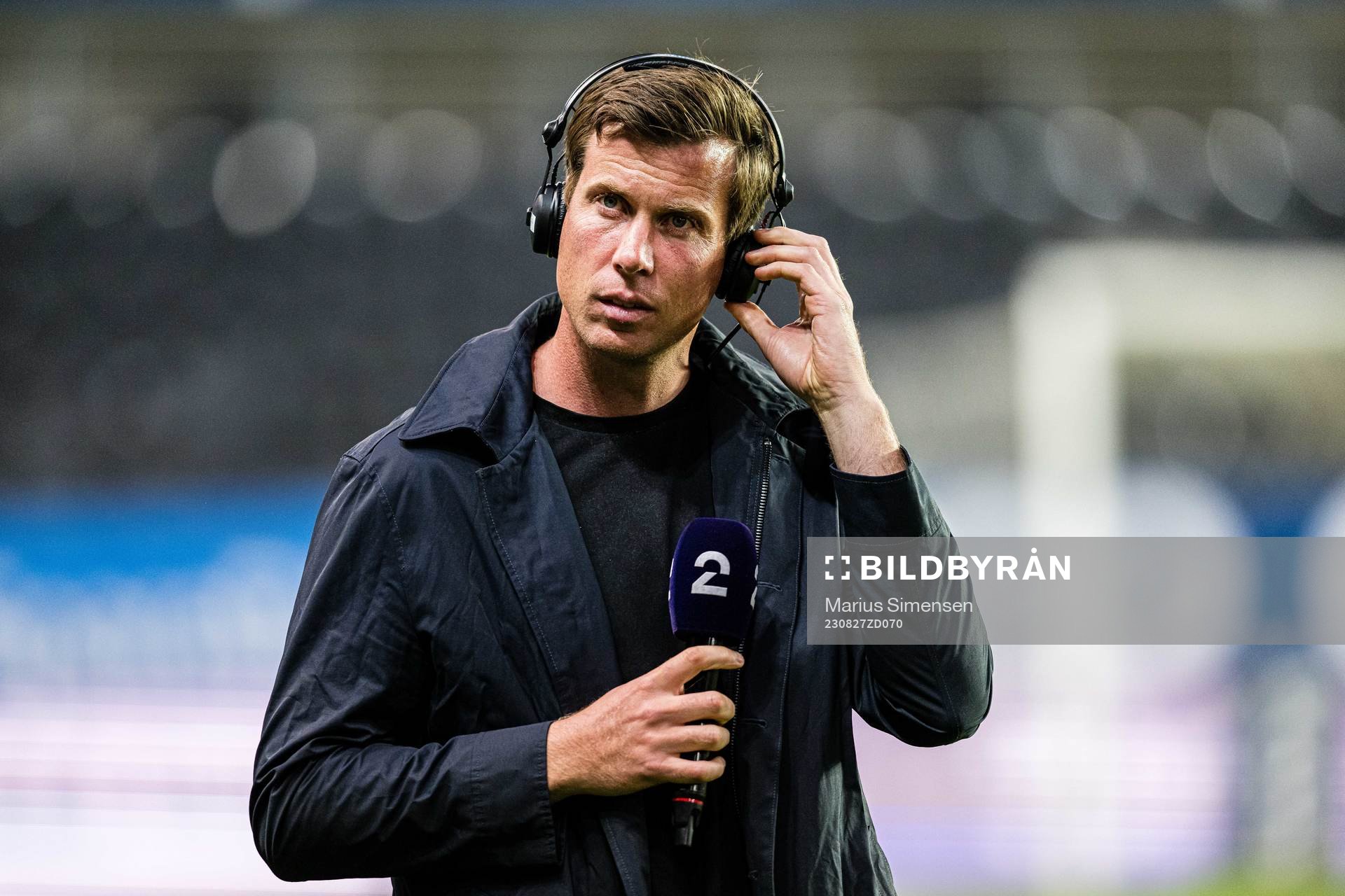 Jesper Mathisen, pundit of broadcaster TV 2