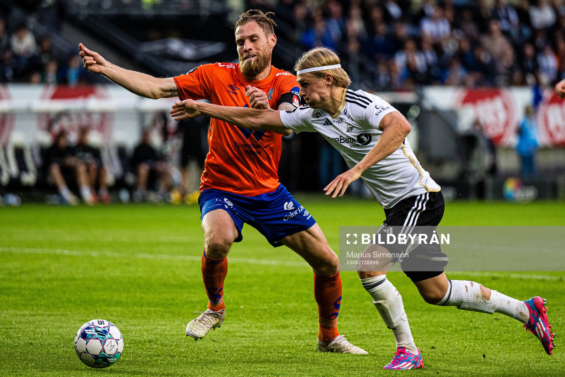 David Fällman of Aalesund and Olaus Jair Skarsem of
