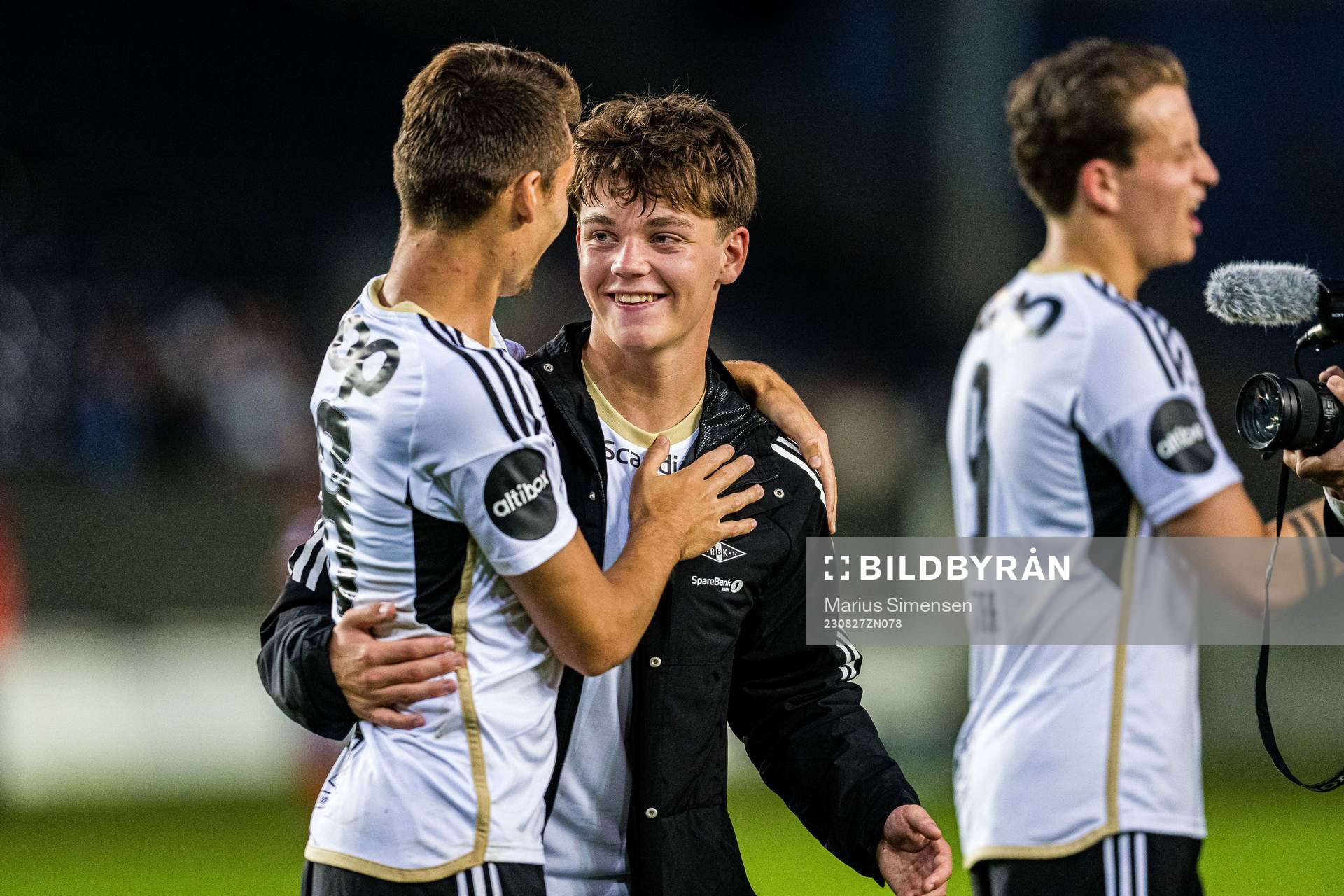 Håkan Wiedesheim-Paul and Sverre Halseth Nypan of Rosenborg