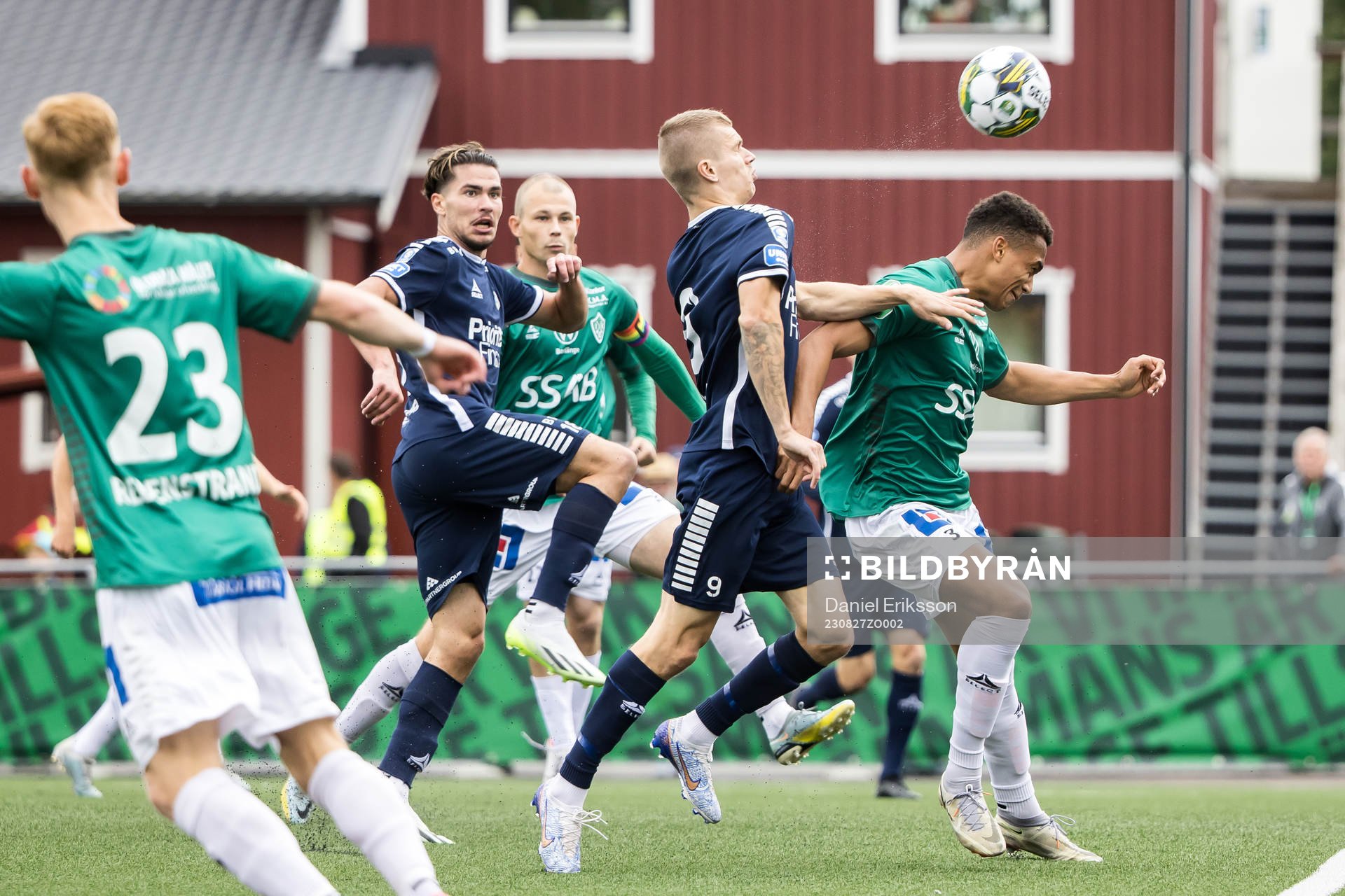 Utsiktens Alexander Faltsetas och Utsiktens Lucas Hedlund