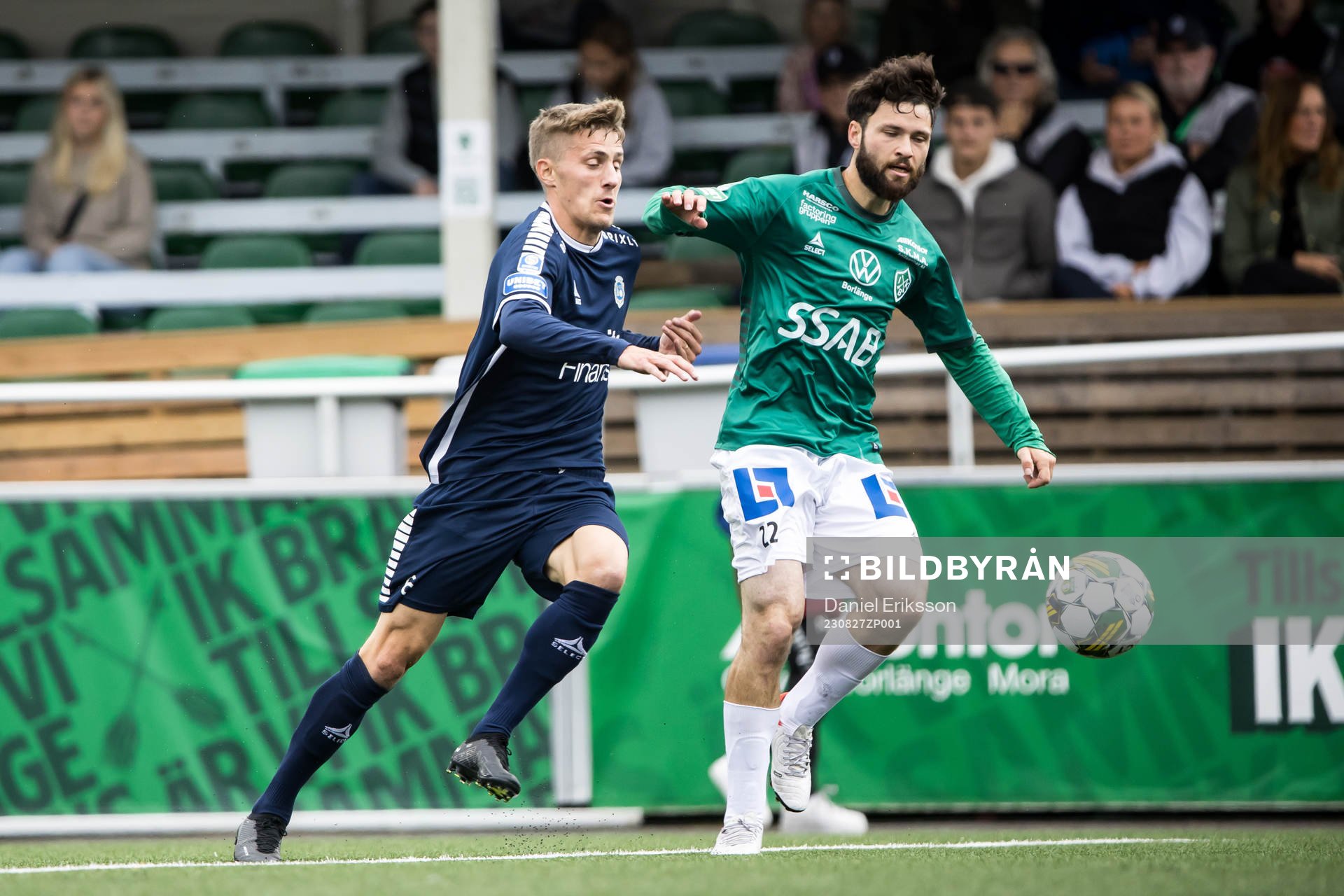 Utsiktens Erik Westermark och Brages Jonathan Syberg Tamimi