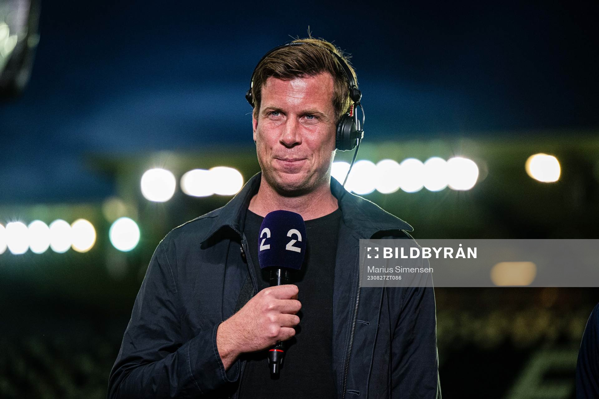 Jesper Mathisen, pundit of broadcaster TV 2