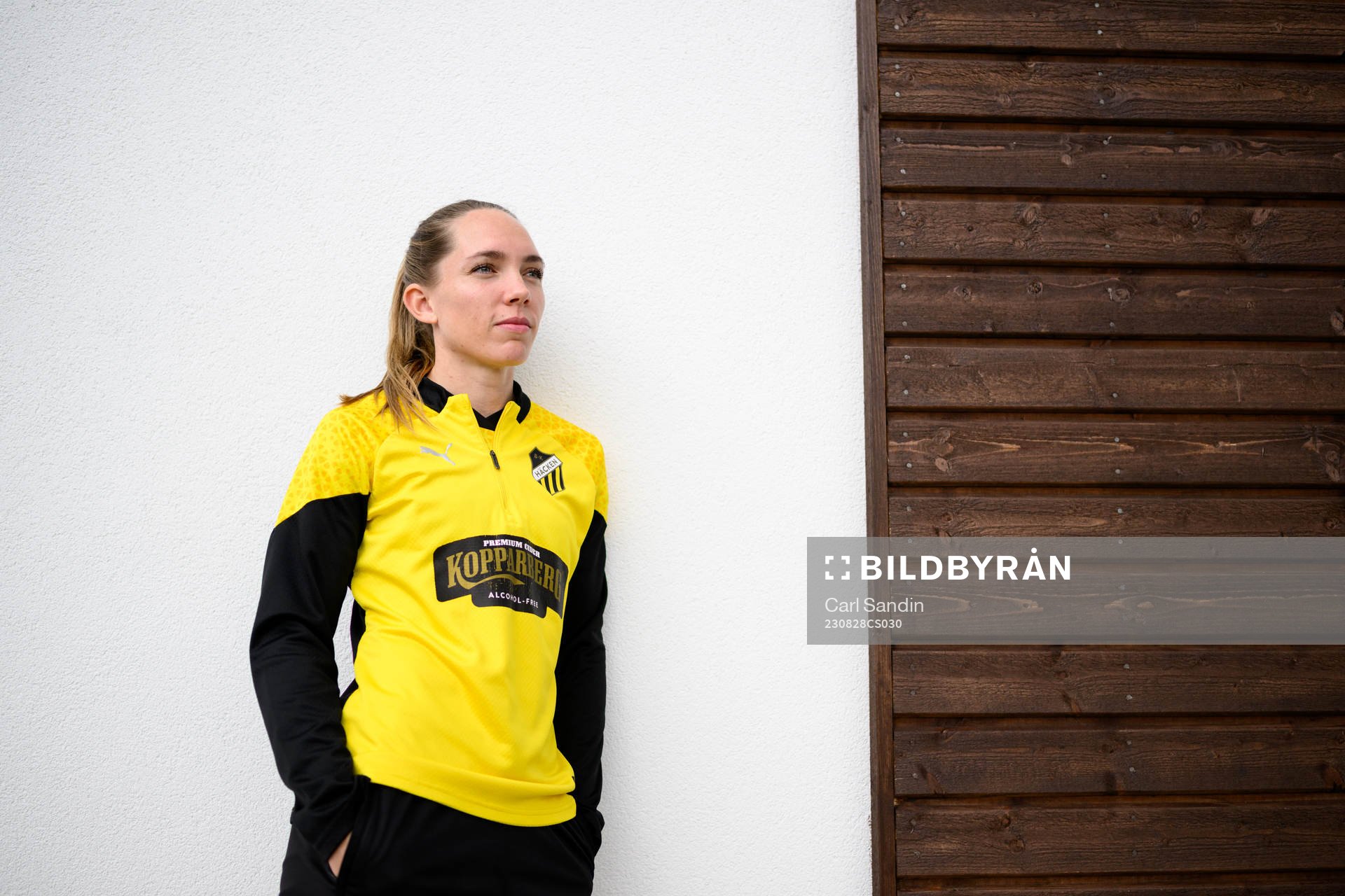 Elin Rubensson blir intervjuad