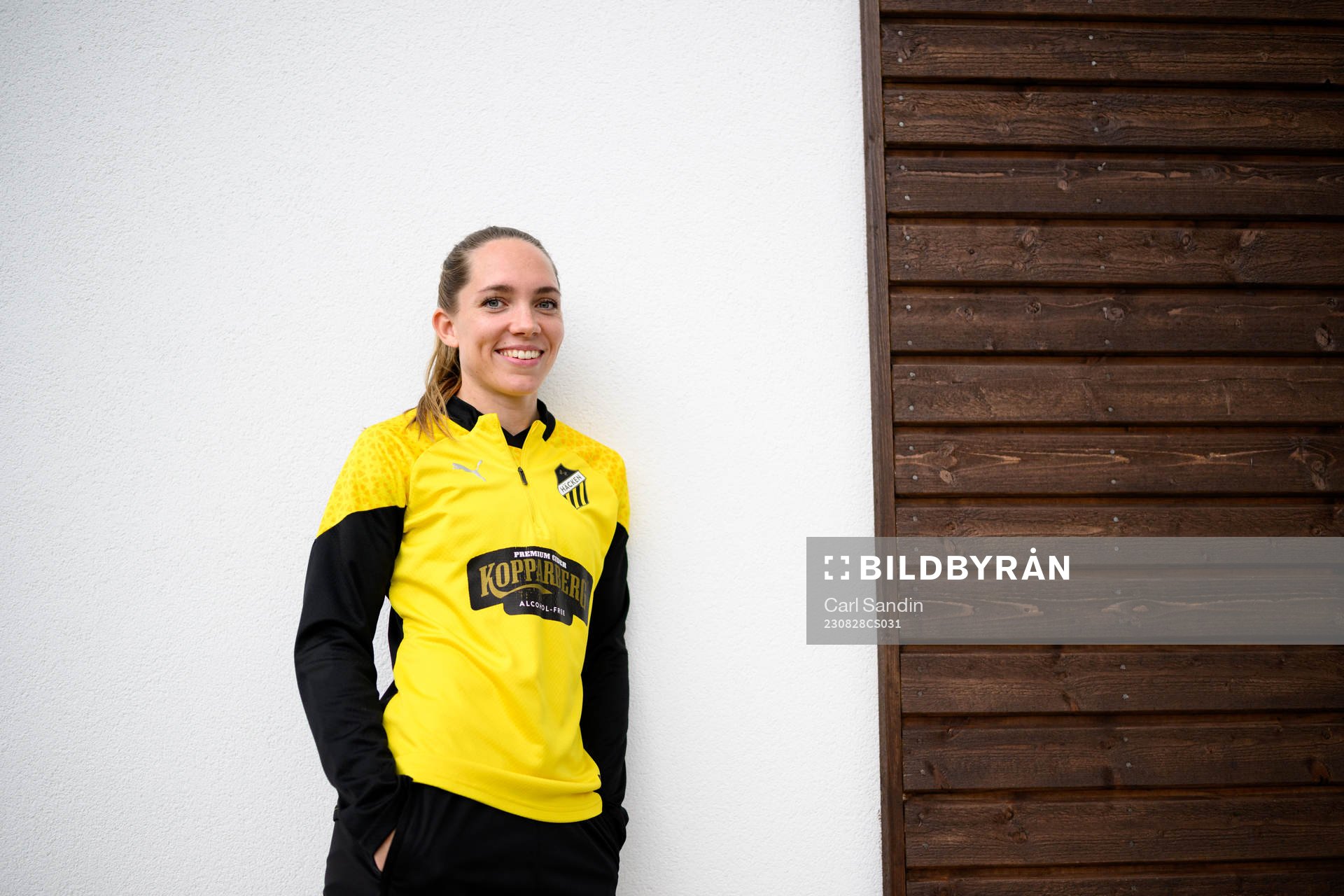 Elin Rubensson blir intervjuad