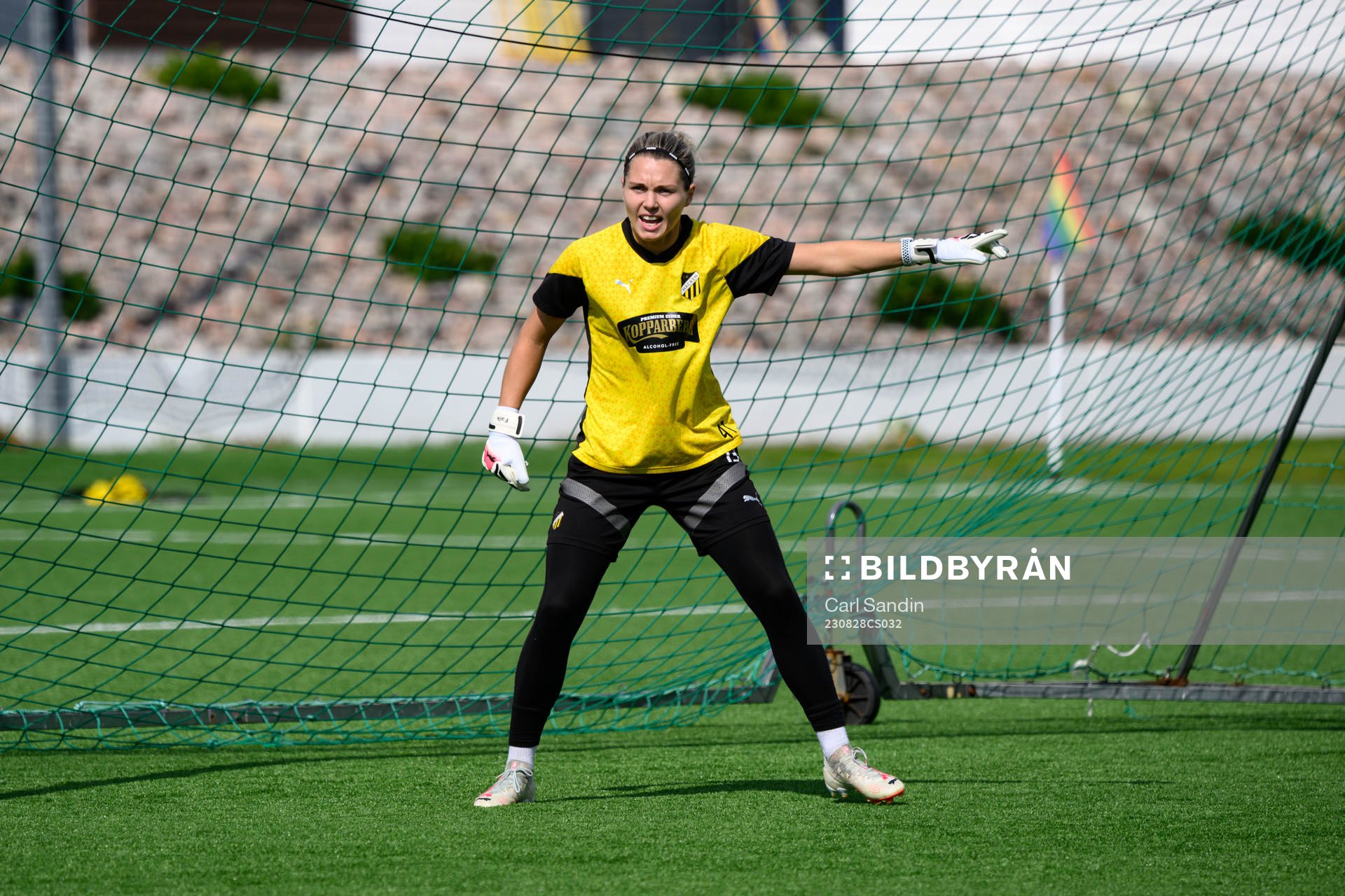 Målvakt Jennifer Falk